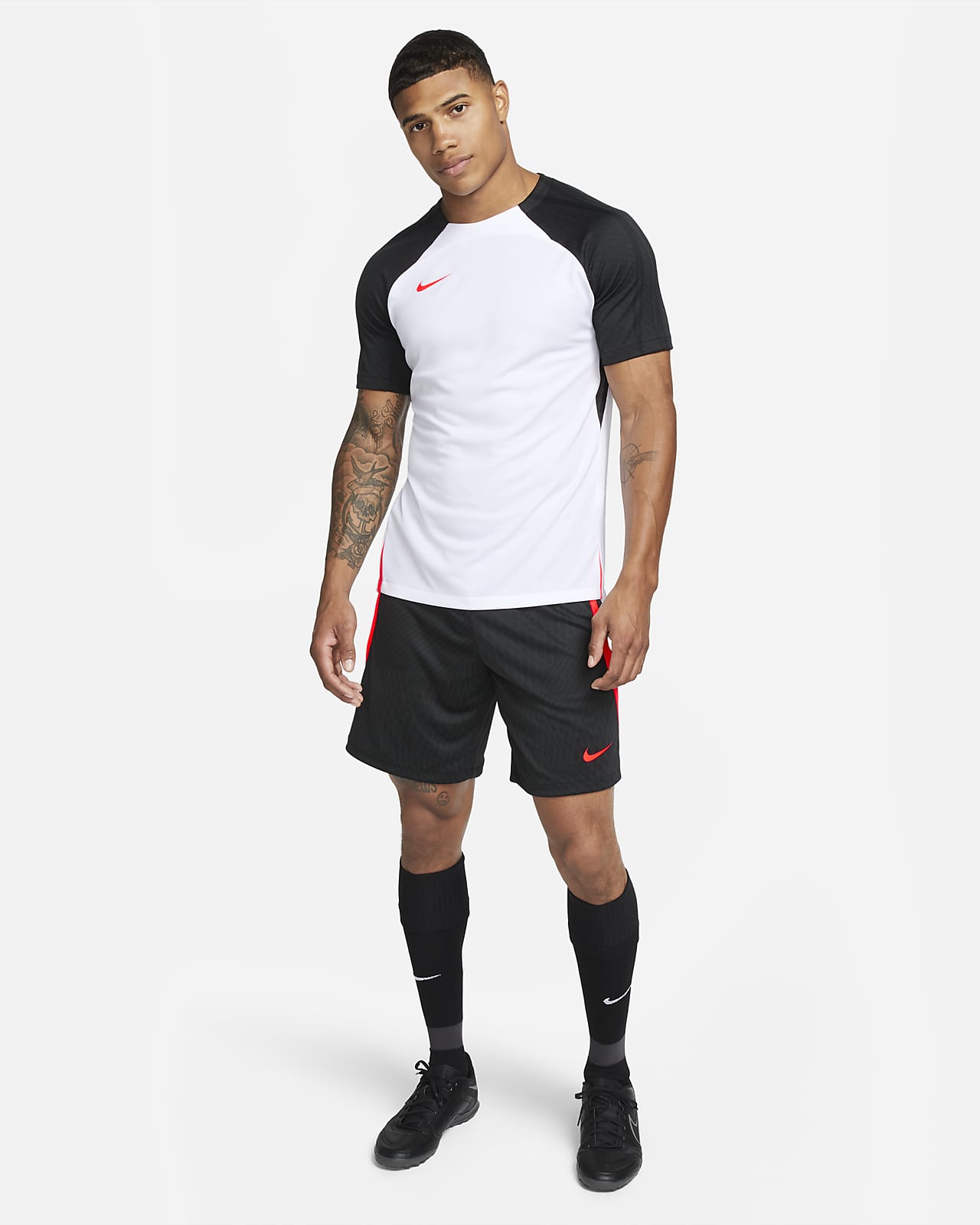 Playera fútbol de corta para hombre Nike Dri-FIT Strike. Nike MX