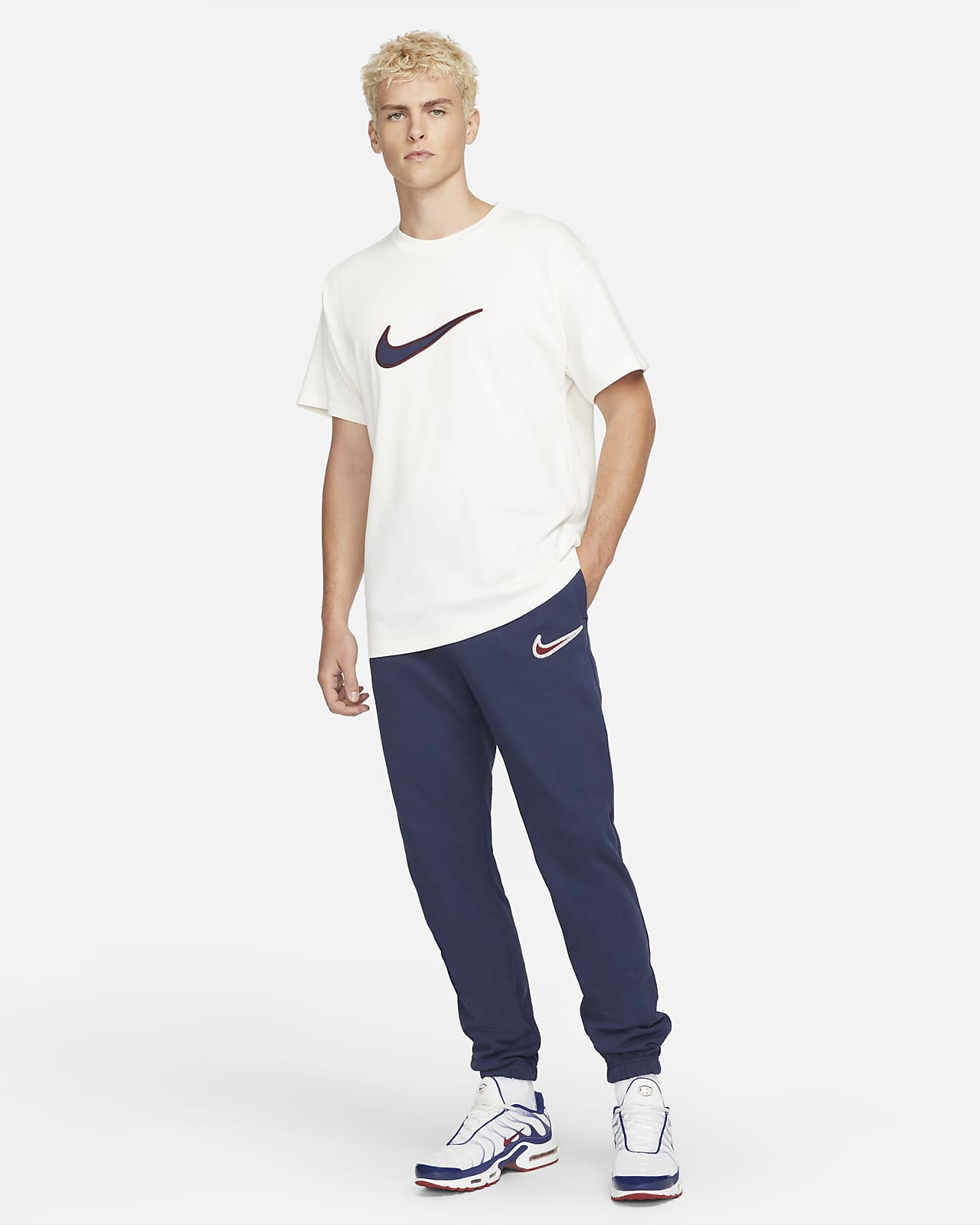 Pantaloni in fleece Nike Sportswear Swoosh - Uomo. Nike IT
