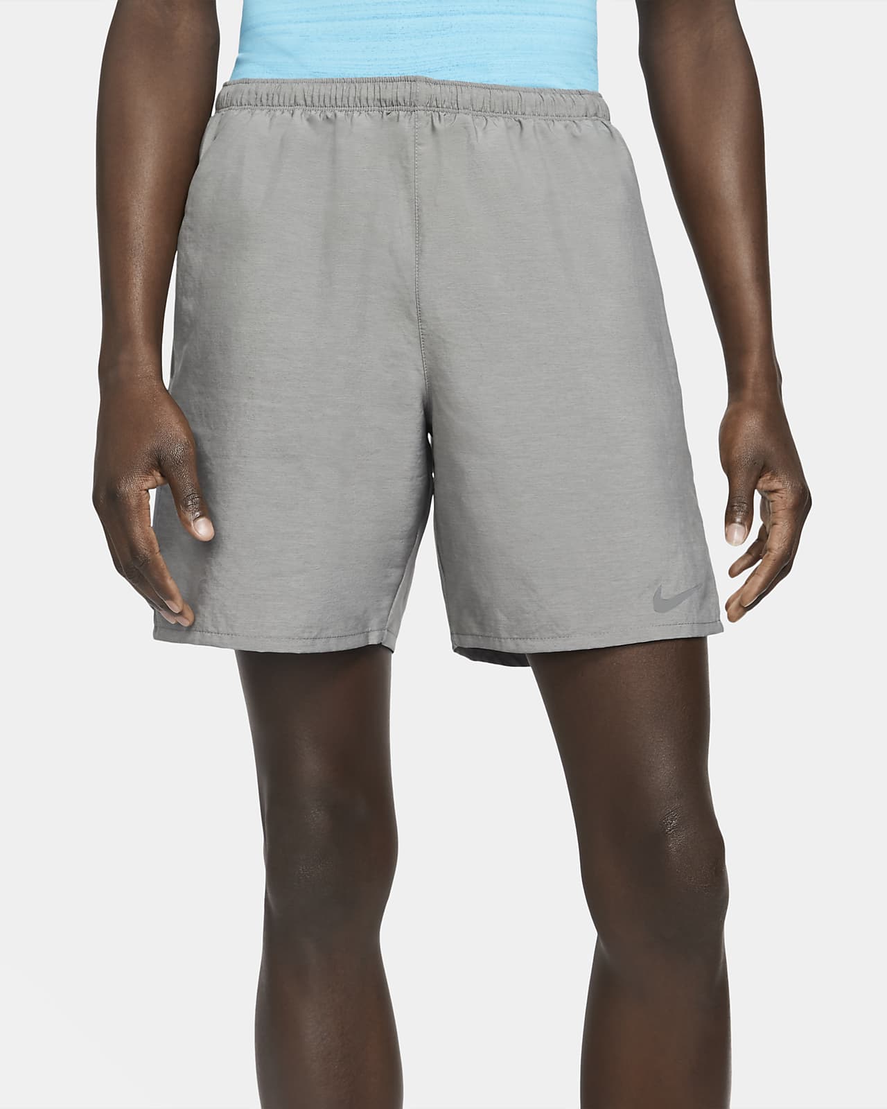 nike challenger men's 2-in-1 running shorts