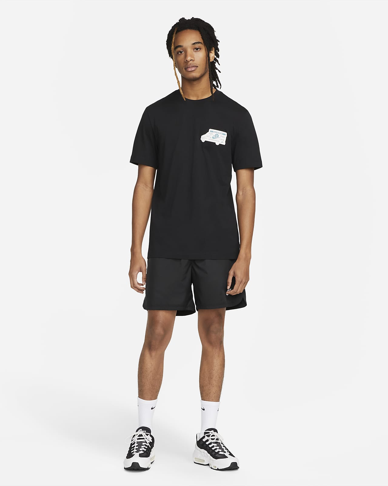 Nike Performance YOGA LAYER TANK - Sport T-shirt - black/zwart