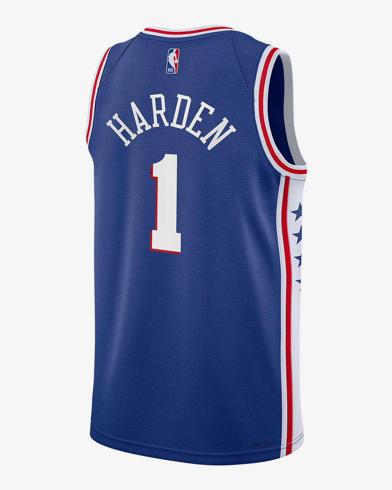 Maglia James Harden Philadelphia 76ers 2022 23 Icon Edition Swingman Nike Dri FIT NBA Ragazzo