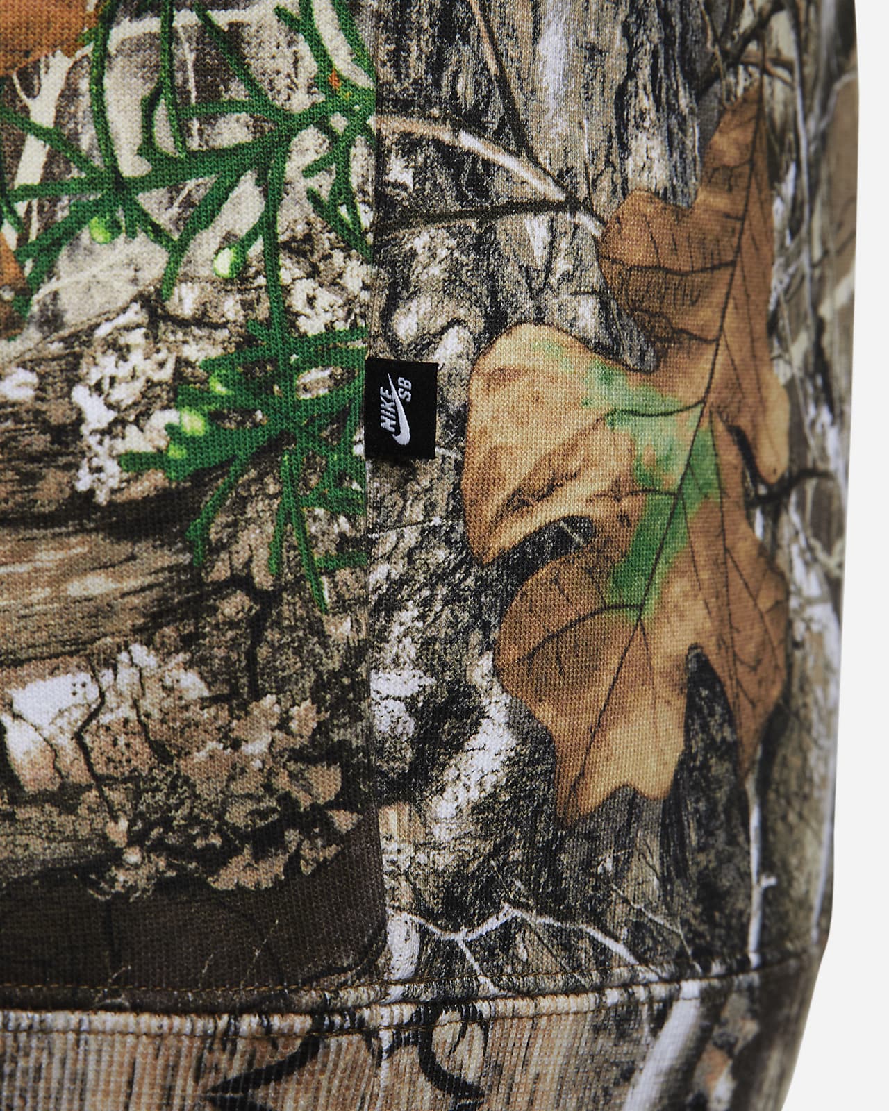 Hoodie com estampado integral Fleece Realtree® Nike SB. Nike PT