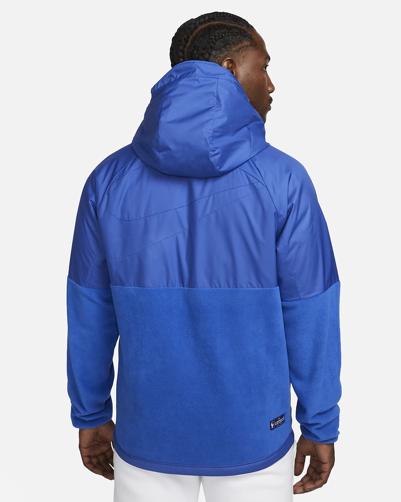 FFF AWF Men's Winterized FullZip Football Jacket. Nike CZ