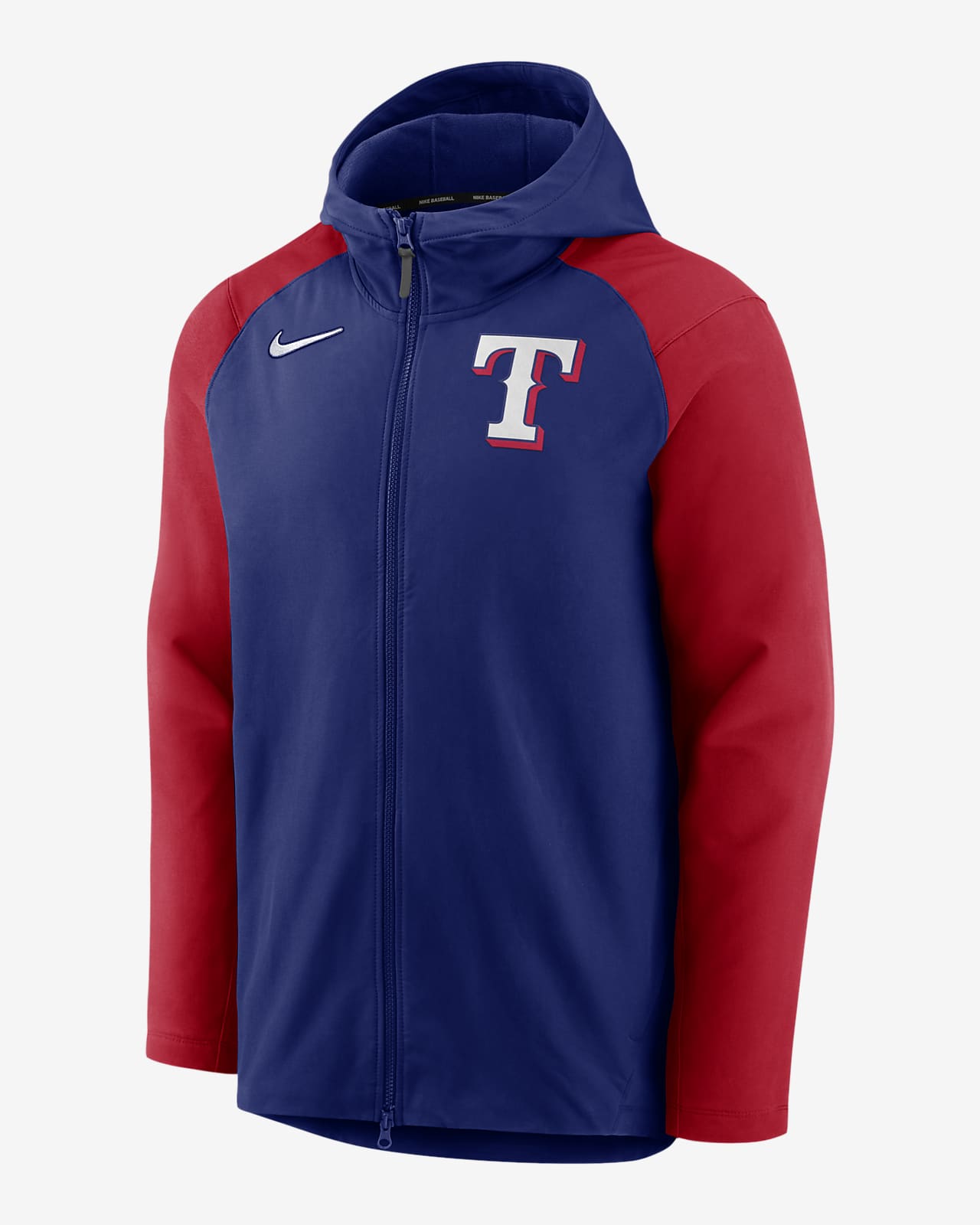 Nike Therma Player (MLB Texas Rangers) Men's Full-Zip Jacket.