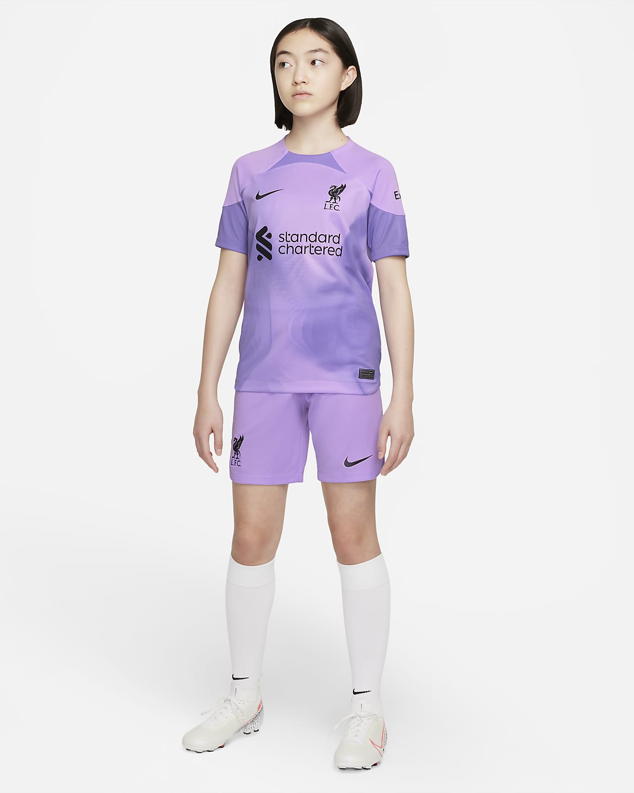 Inspeccionar Cordelia Retrato Equipación de portero Stadium Liverpool FC 2022/23 Pantalón corto de fútbol  Nike Dri-FIT - Niño/a. Nike ES