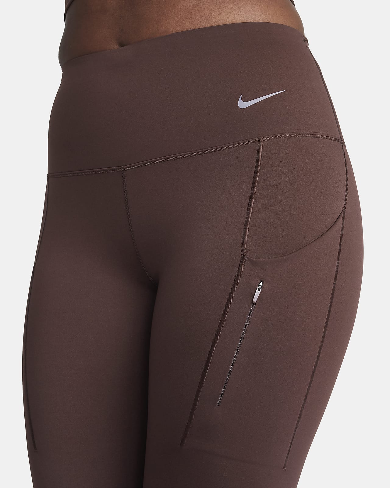 Nike Therma-FIT One 7/8 Women's Training Tights - Black/White