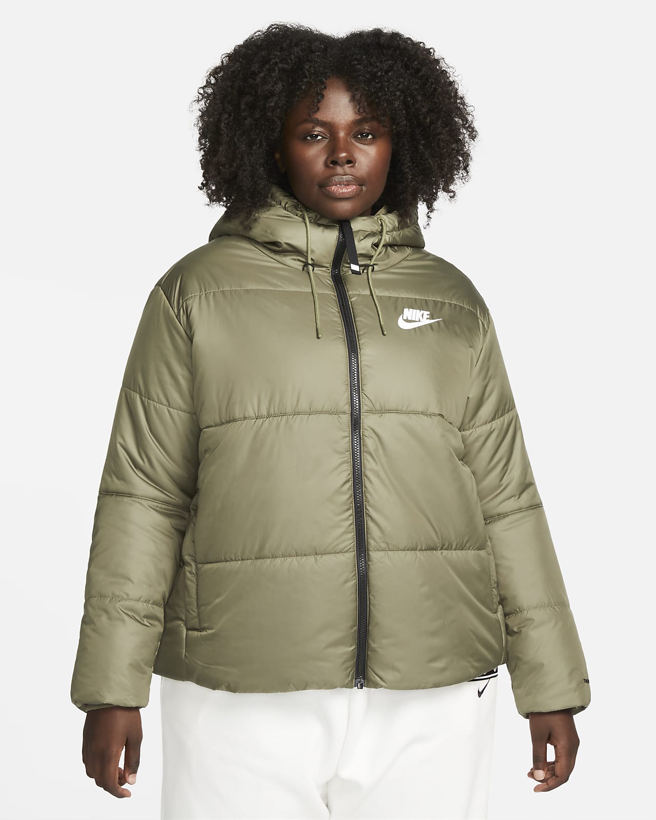 Veste Sportswear Therma-FIT pour Femme (grande taille). Nike BE