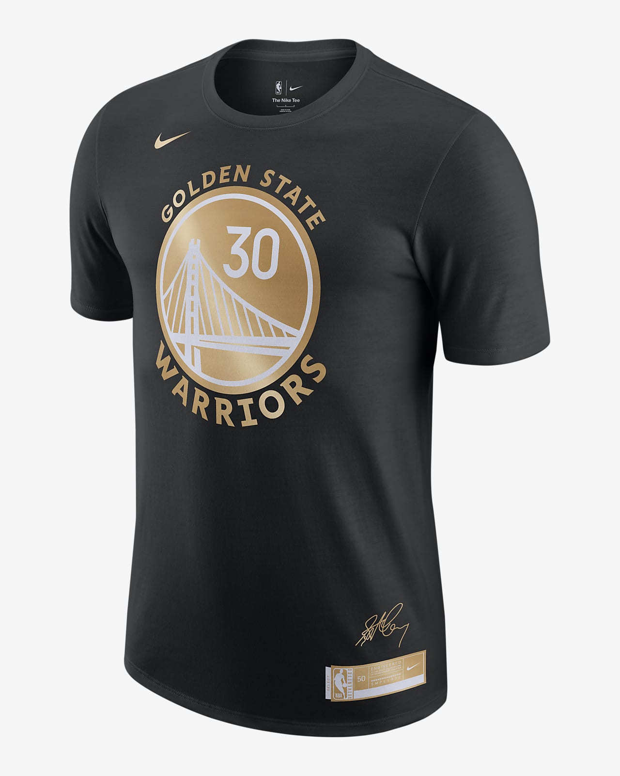 Playera Nike de la NBA para hombre Stephen Curry Select Series