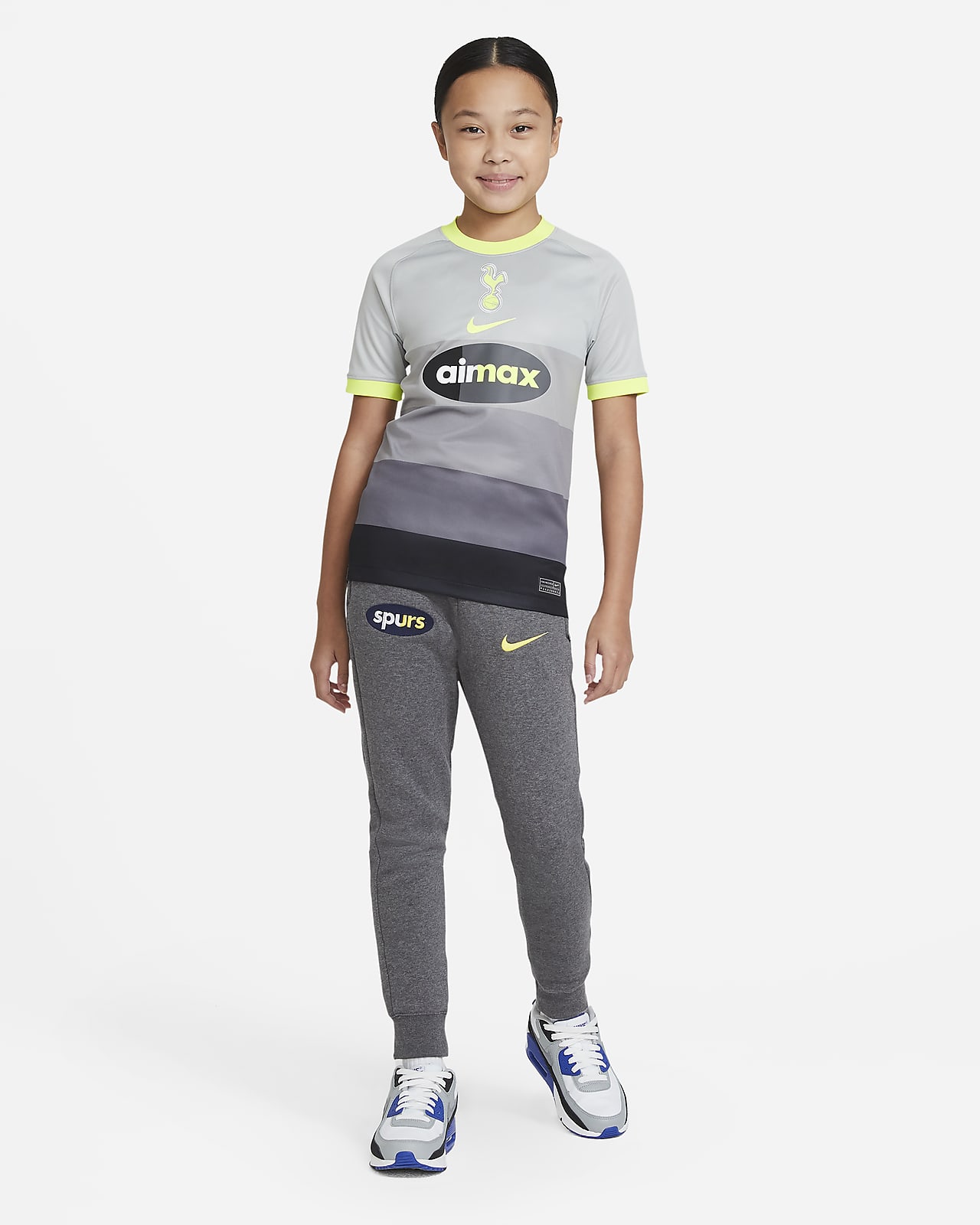 pavo Encantador Jarra Camiseta de fútbol para niños talla grande Tottenham Hotspur Stadium Air  Max. Nike.com