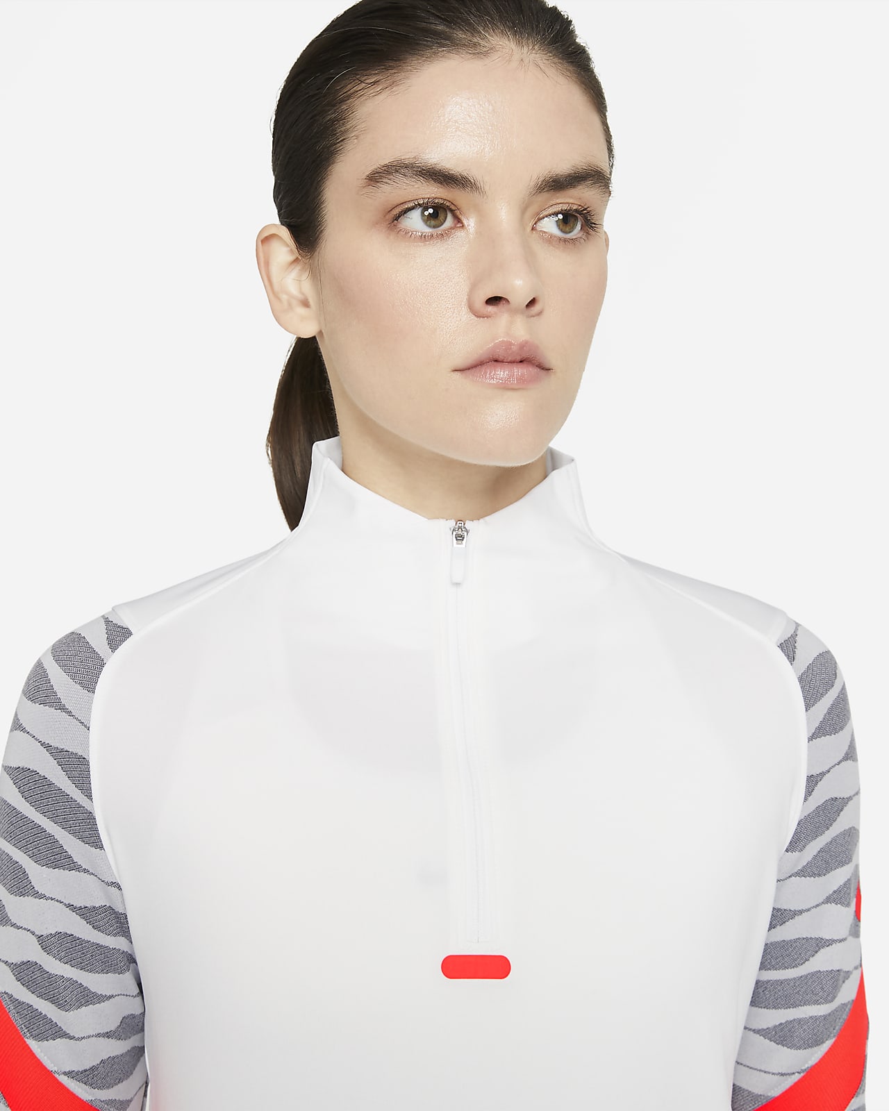 Nike Dri-FIT Strike Women's 1/4-Zip Soccer Drill Top. Nike JP Nike Dri-FIT Strike Women's 1/4-Zip Soccer Drill Top. Nike JP