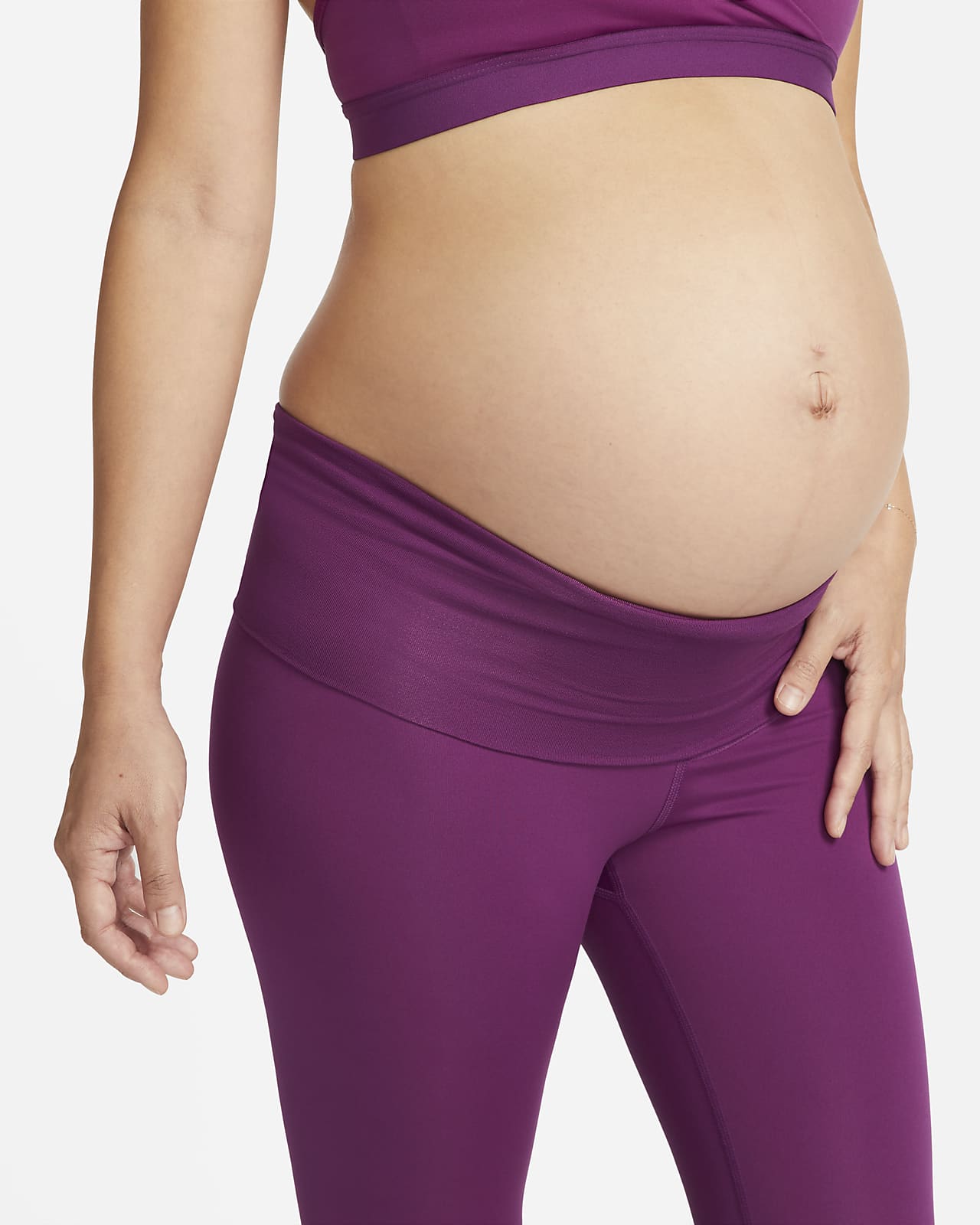 One High-Waisted Maternity Leggings by Nike Online, THE ICONIC