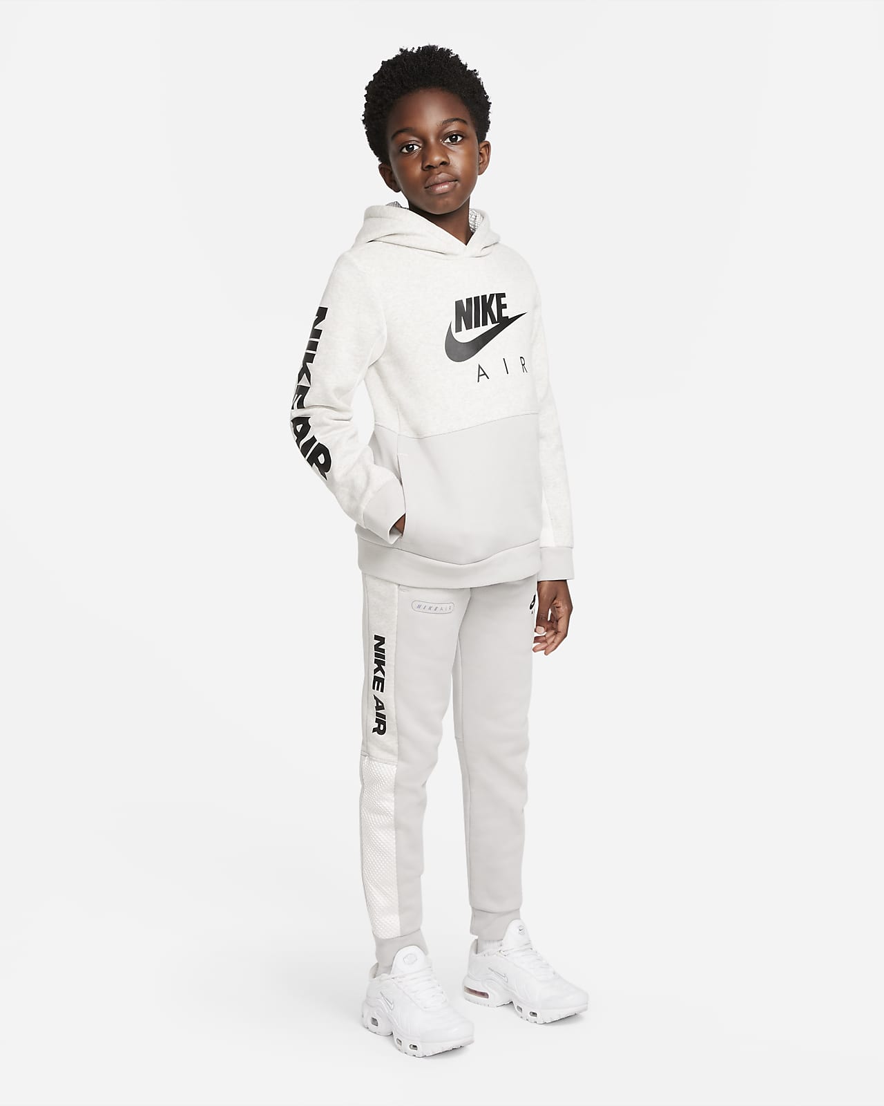 Felpa pullover con cappuccio Nike Air - Ragazzo. Nike IT