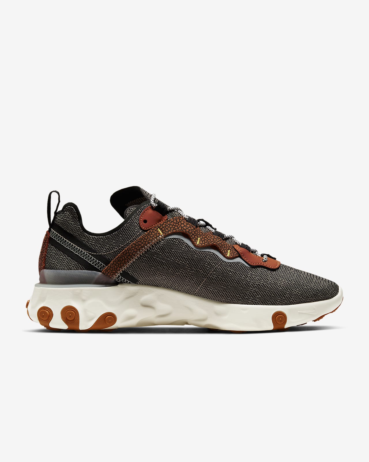 Nike react element discount 55 blanche et jaune