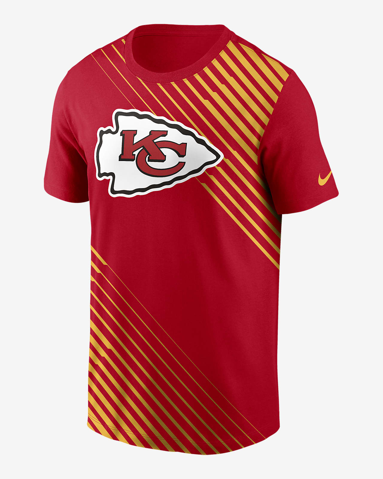 Nike Men's Yard Line (NFL Kansas City Chiefs) T-Shirt in Red, Size: Large | NKGW65N7G-079