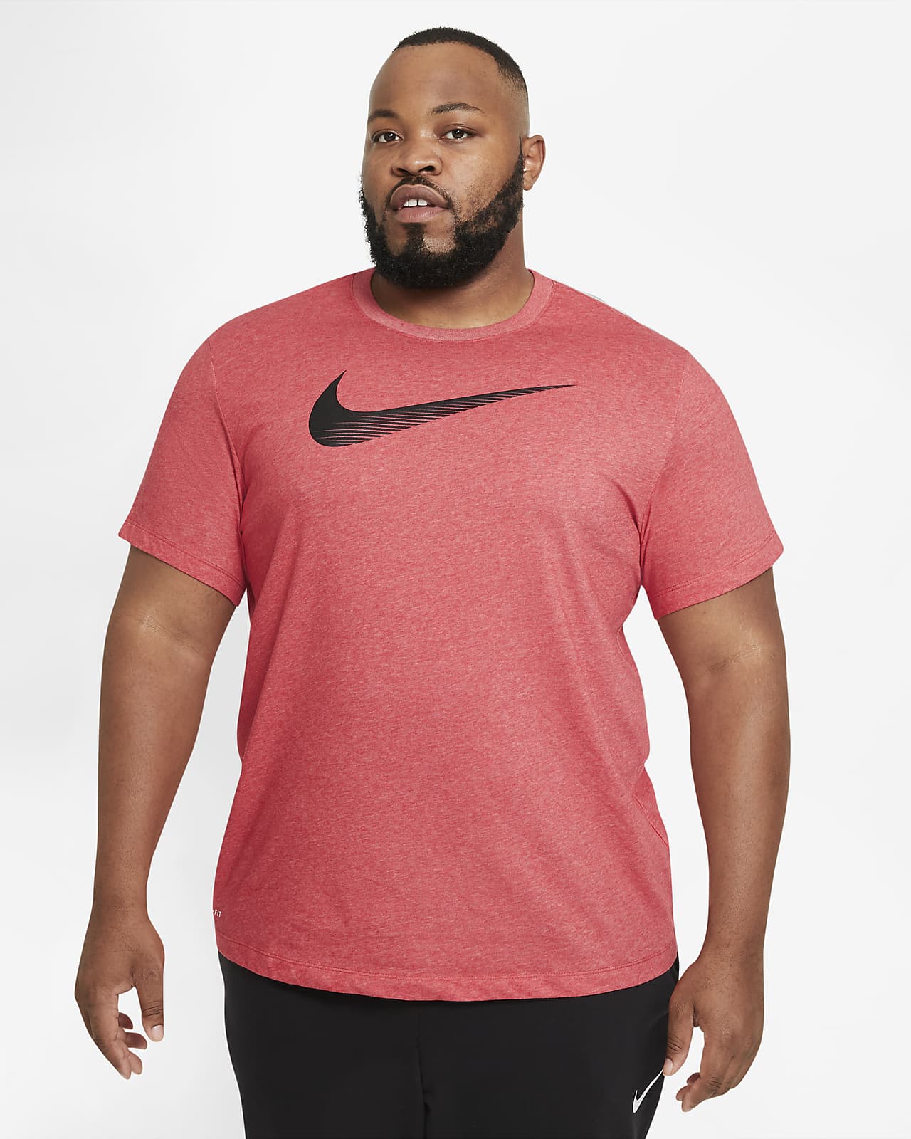 nike swoosh training t shirt