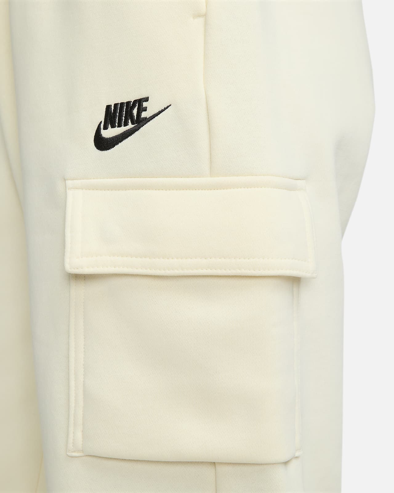 Nike Sportswear Club Fleece Pantalón chándal militar oversize de talle medio - Mujer. ES