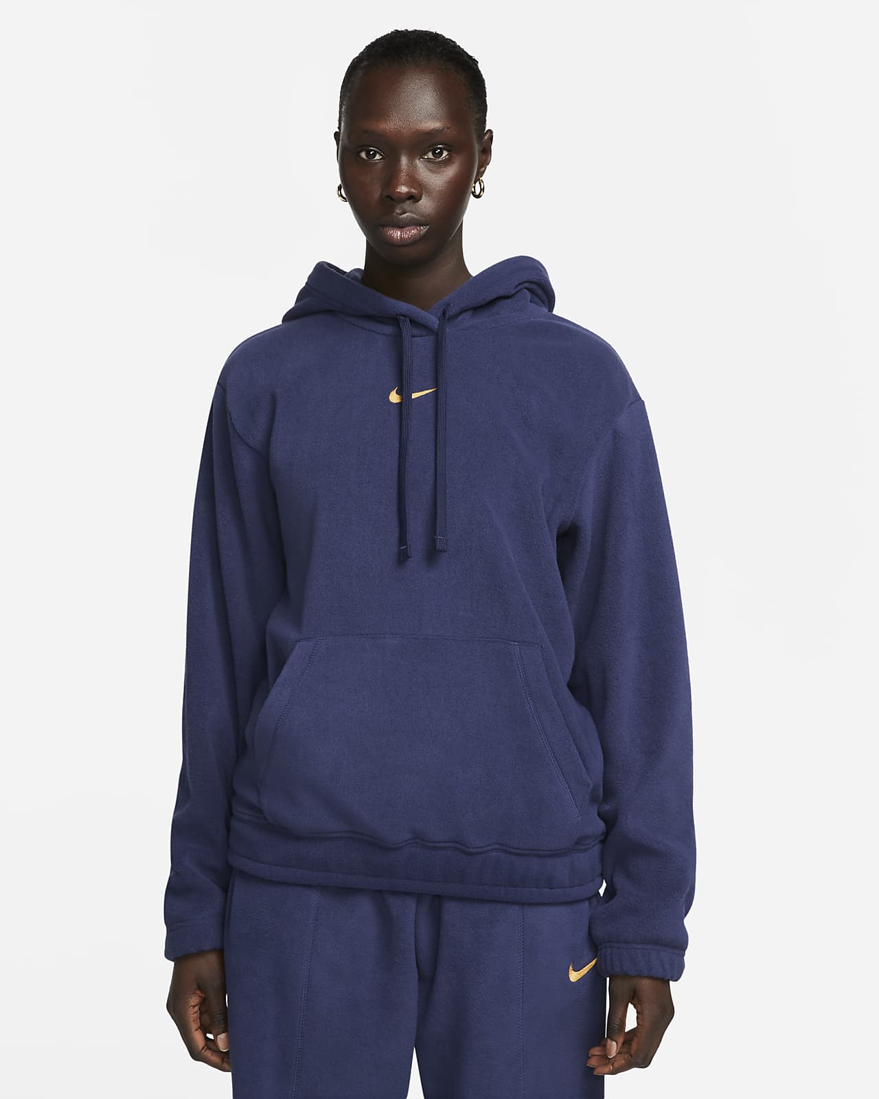 Oversized Pullover Hoodie. Nike 