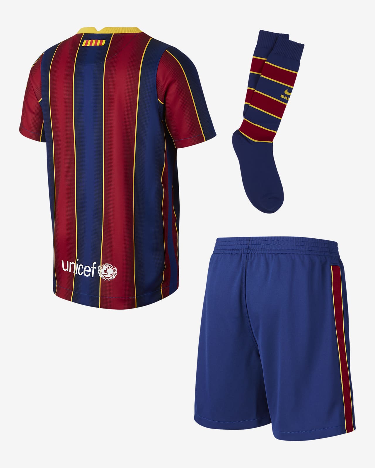 FC Barcelona 2020/21 Home Younger Kids 