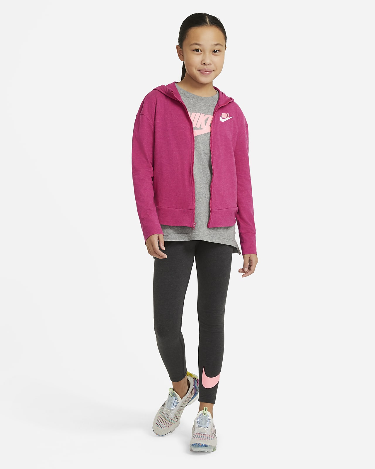 big girls nike hoodie