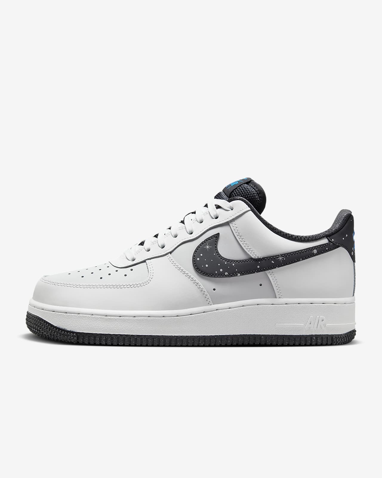 nike air force 1 07 lv8 remix sneakers in light blue