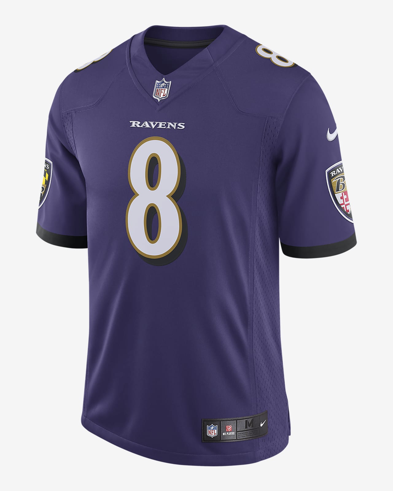 Camiseta de fútbol americano Speed Machine edición limitada para hombre NFL Baltimore Ravens Jackson).