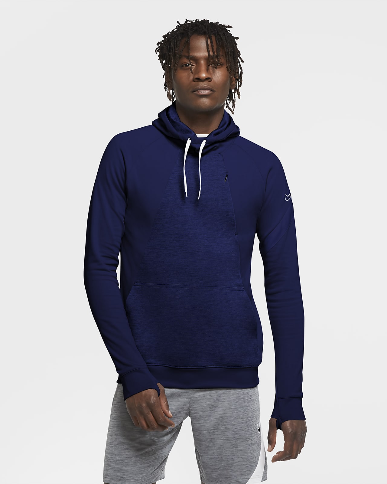 nike dri fit hooded sweatshirt