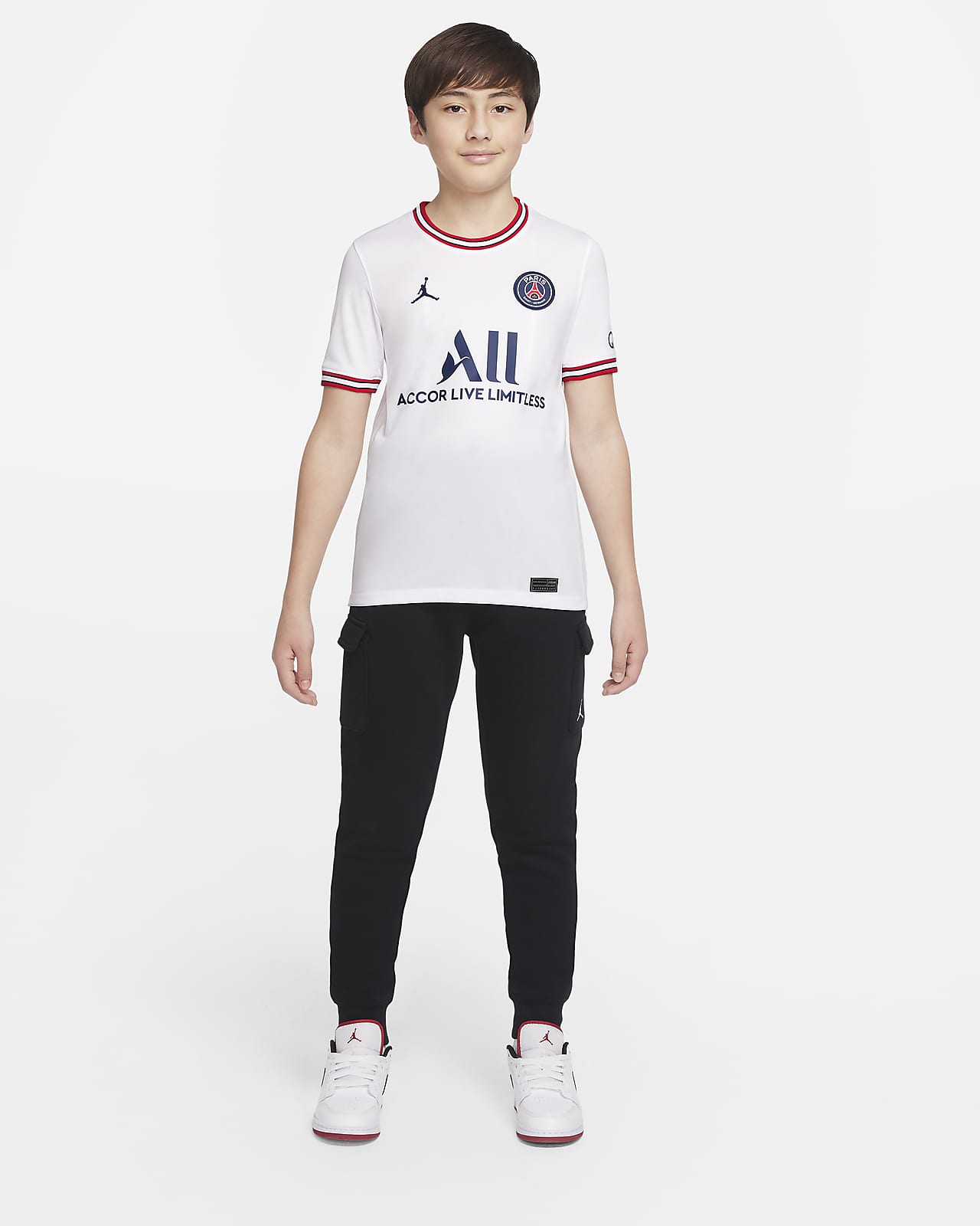 Maglia da calcio Nike Dri-FIT Paris Saint-Germain 2022/23 Stadium per  ragazzi - Quarta. Nike IT