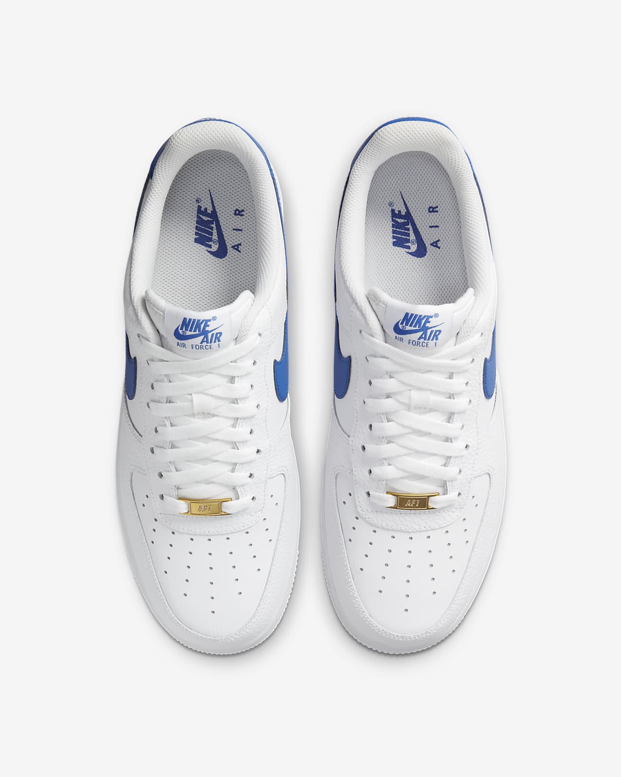 Nike Air Force 1 '07 Shoes White Game Royal Blue DM2845-100 Mens Multi  Sizes NEW