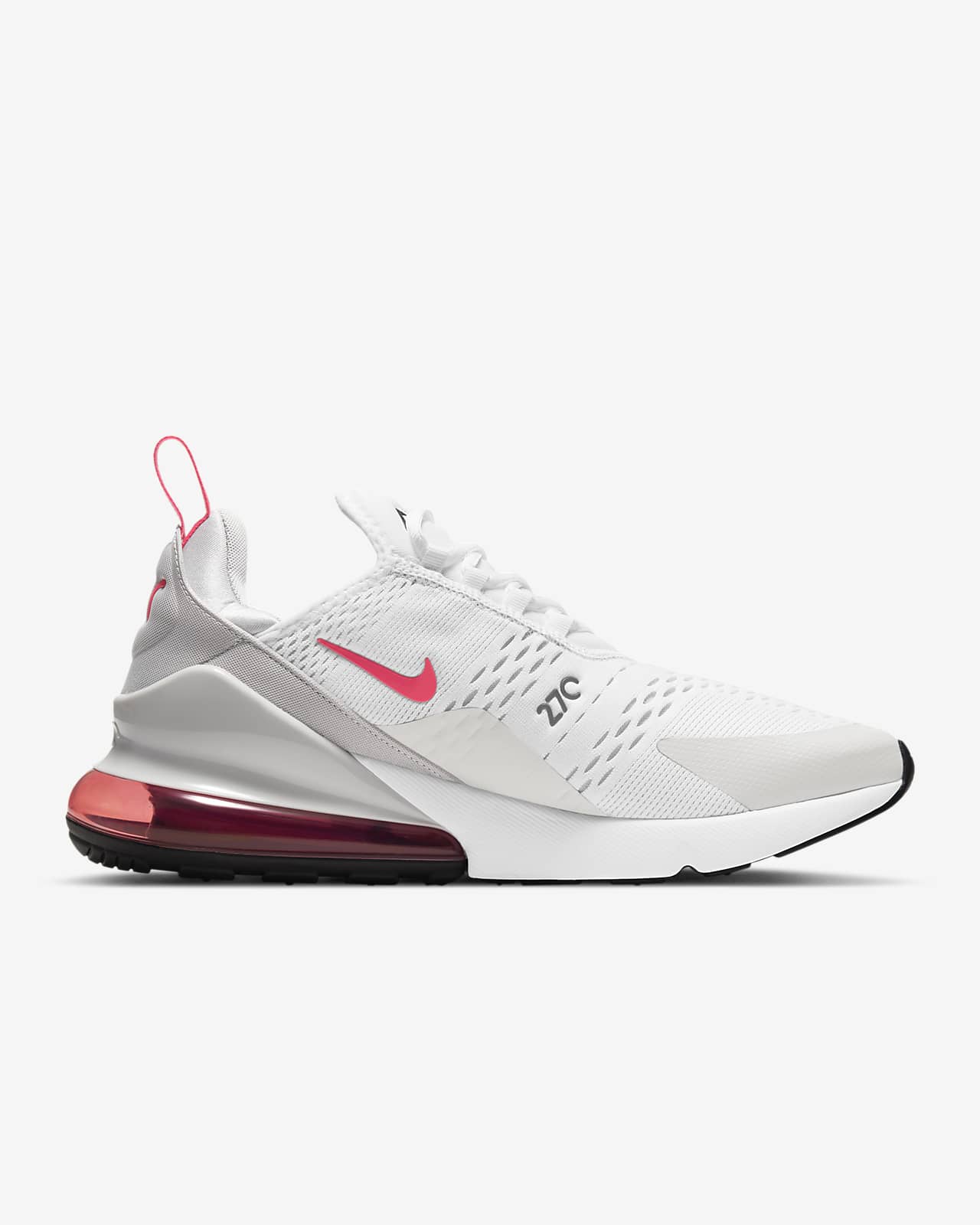 nike air max 270 mens white and red