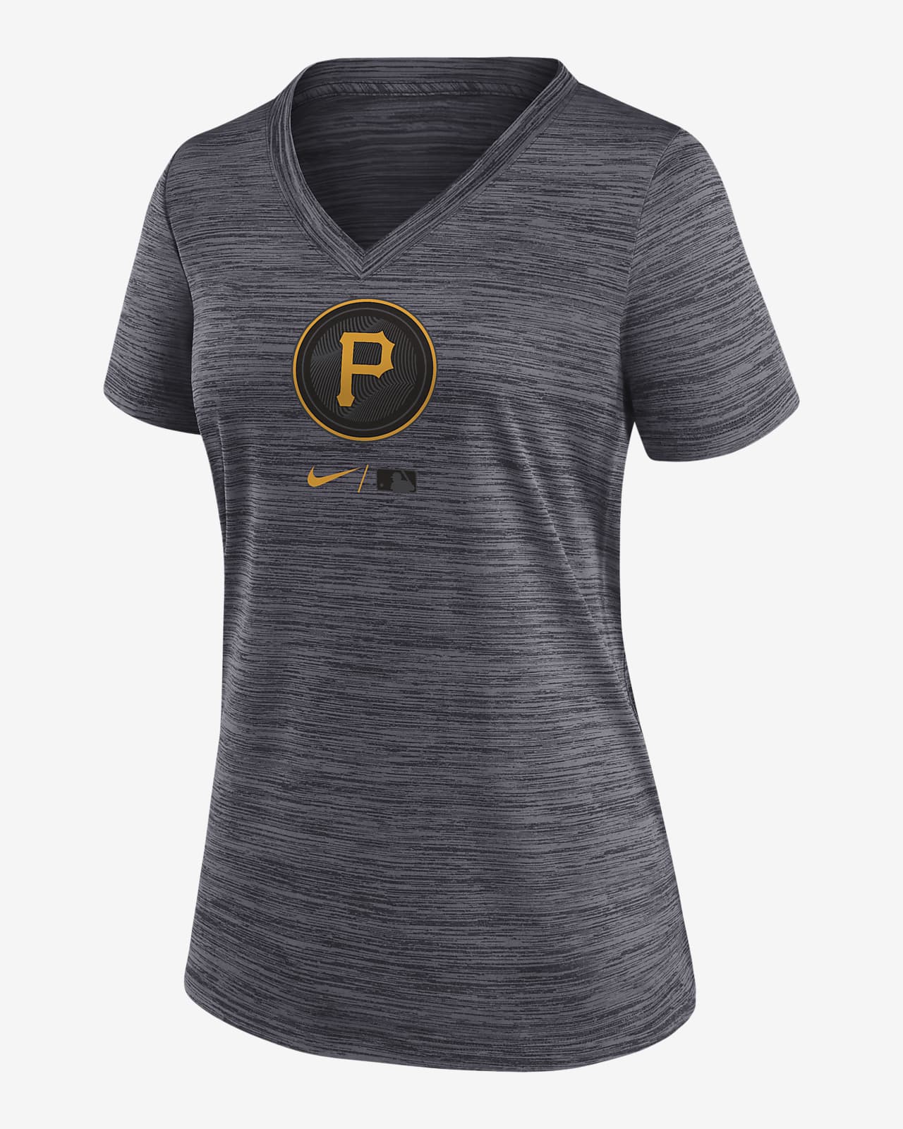 Nike Dri-FIT City Connect Velocity Practice (MLB Pittsburgh Pirates)  Women's V-Neck T-Shirt