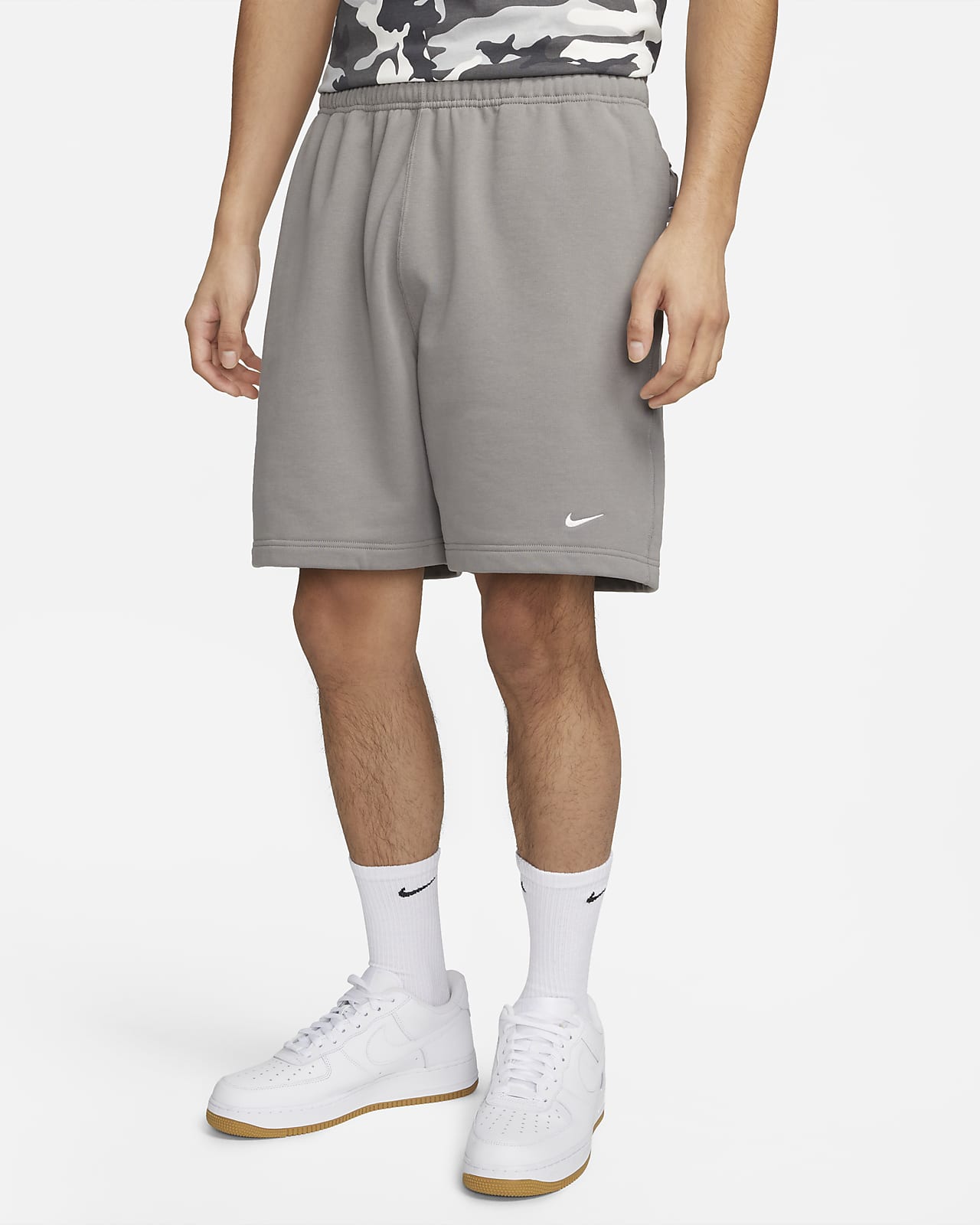 Nike Solo Swoosh Men's French Terry Shorts. Nike PH