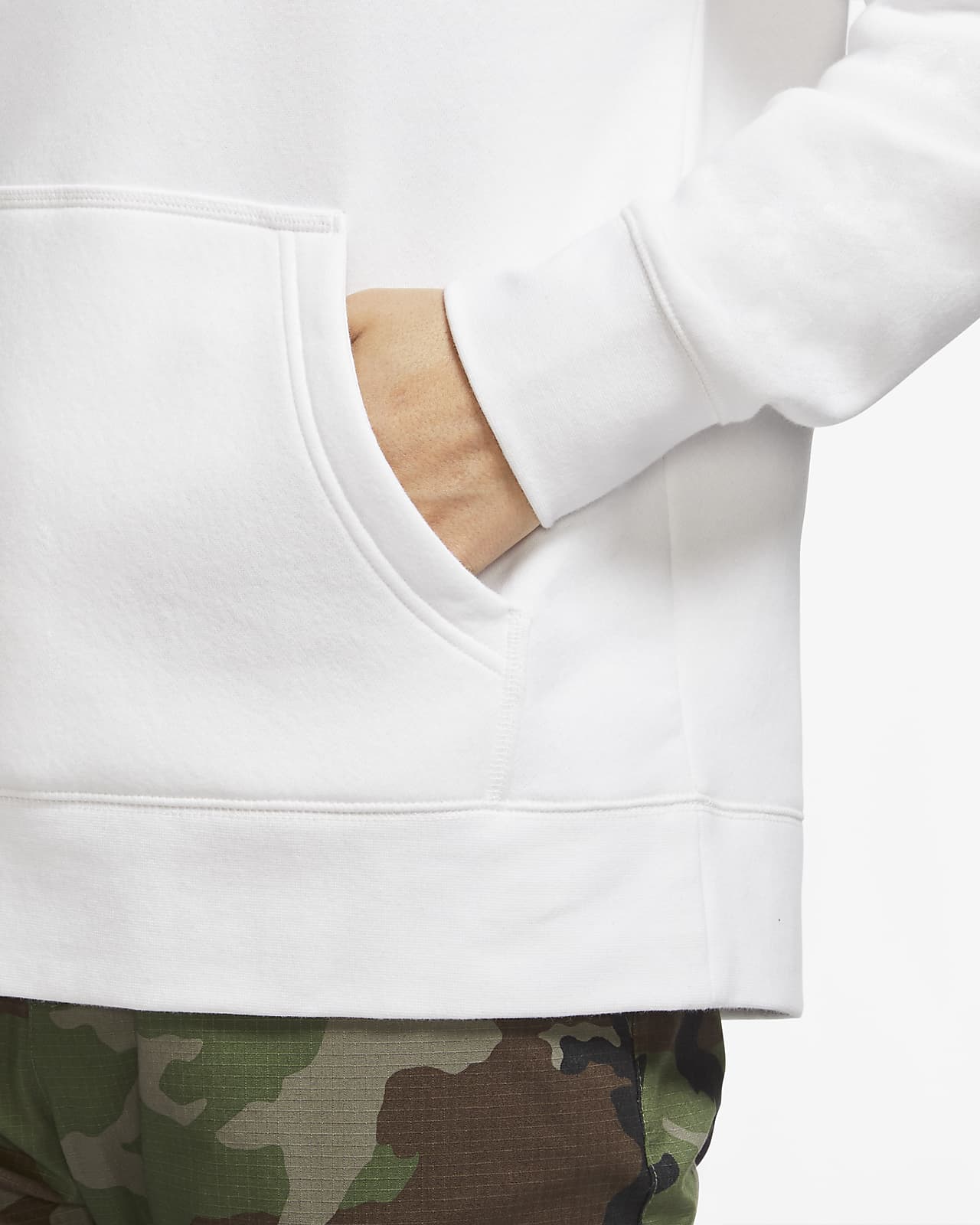 nike stripe camo hoodie