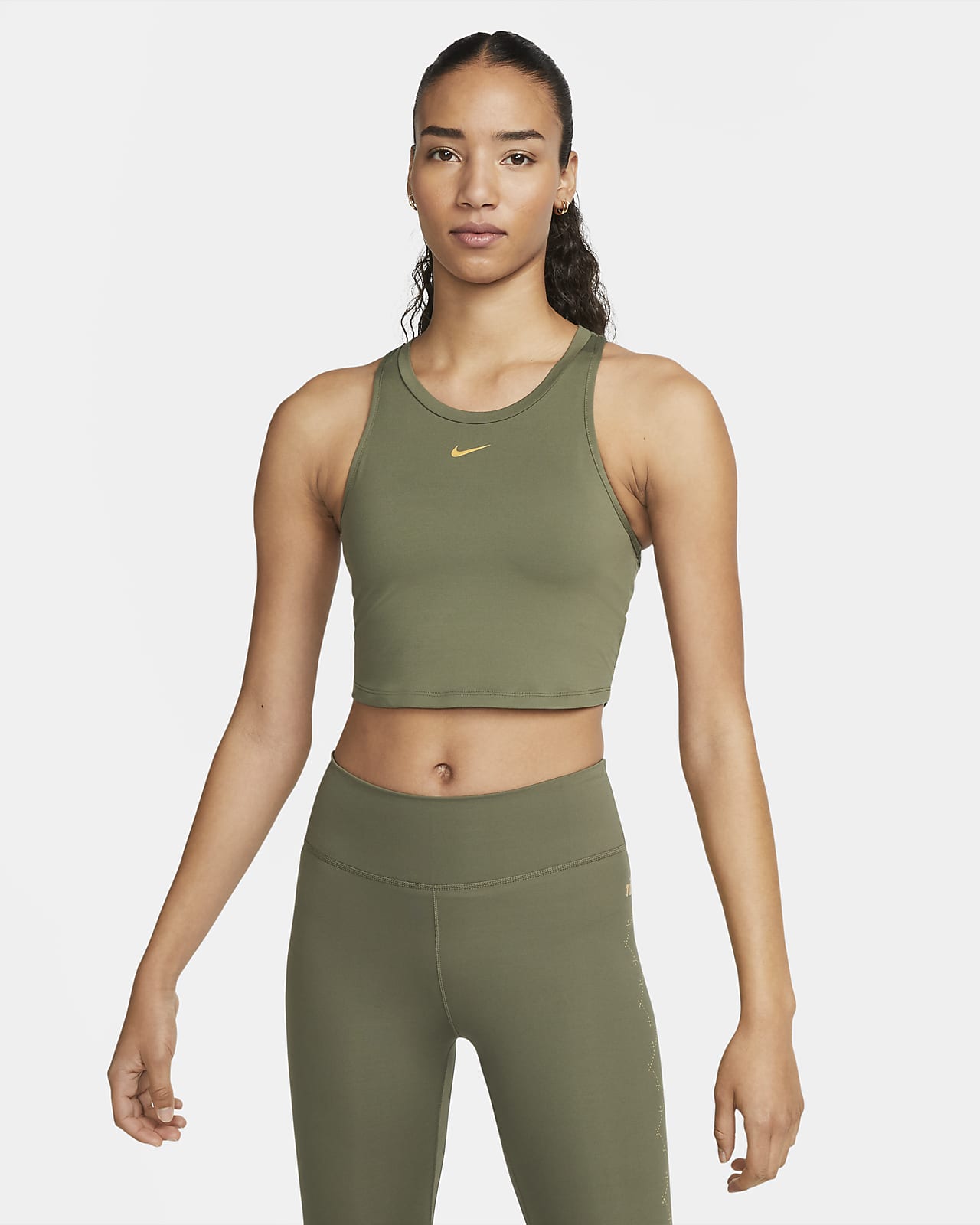 Linne med smal passform Nike Dri-FIT One Luxe för kvinnor
