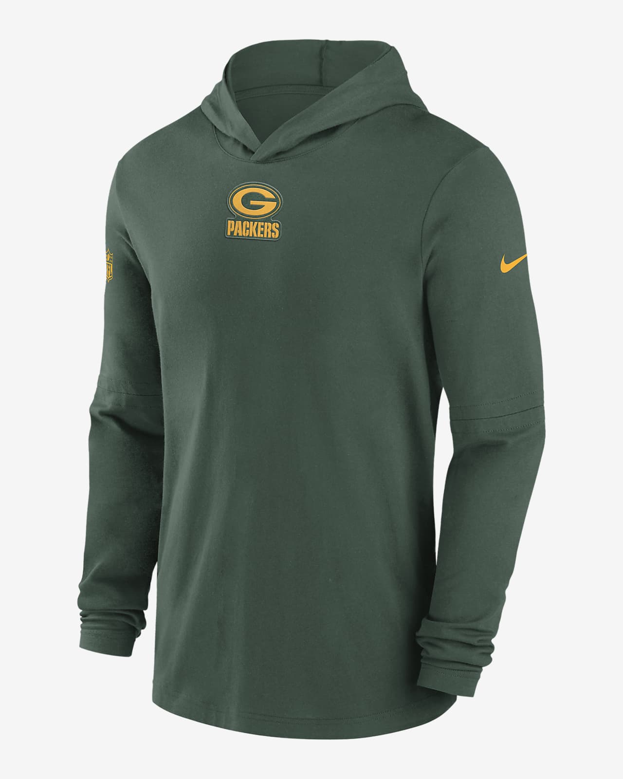 Nfl Green Bay Packers Long Sleeve Core Big & Tall Fleece Hooded Sweatshirt  - 3xl : Target