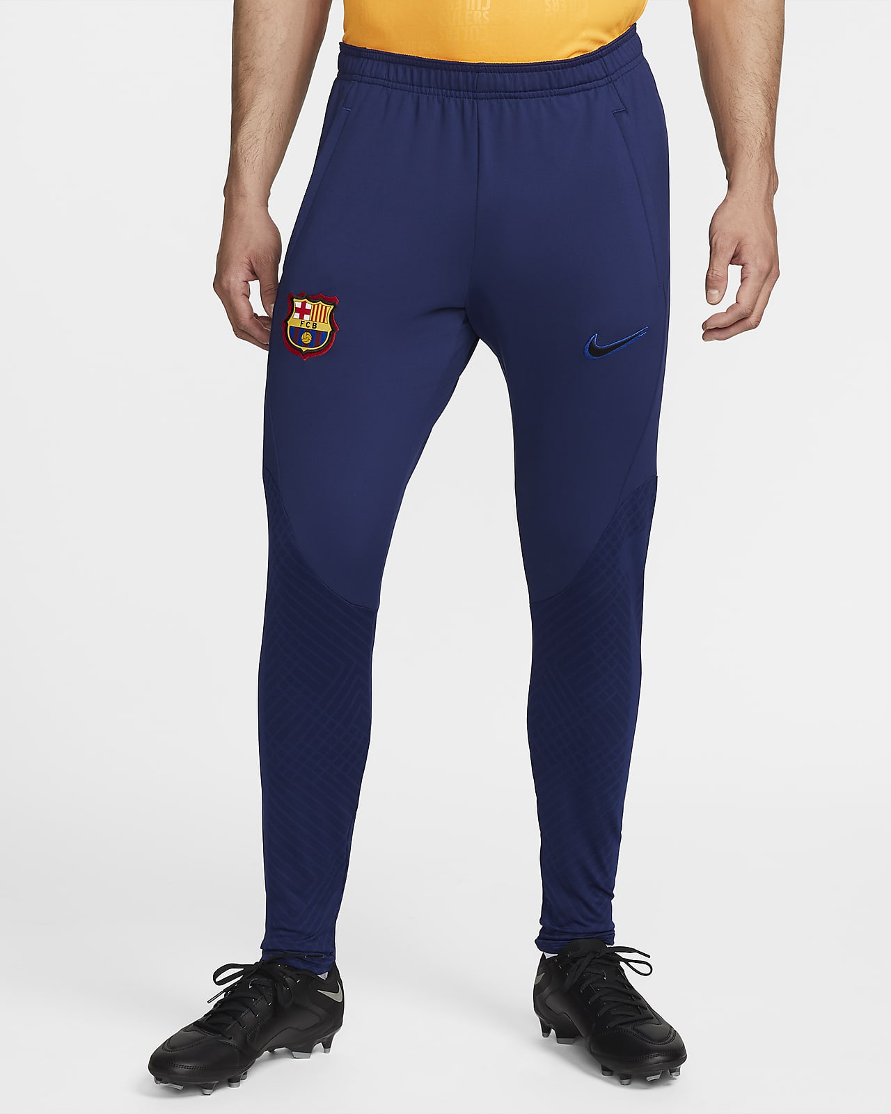 Buy FC Barcelona Men Navy Blue Solid Track Pants  Track Pants for Men  8370607  Myntra