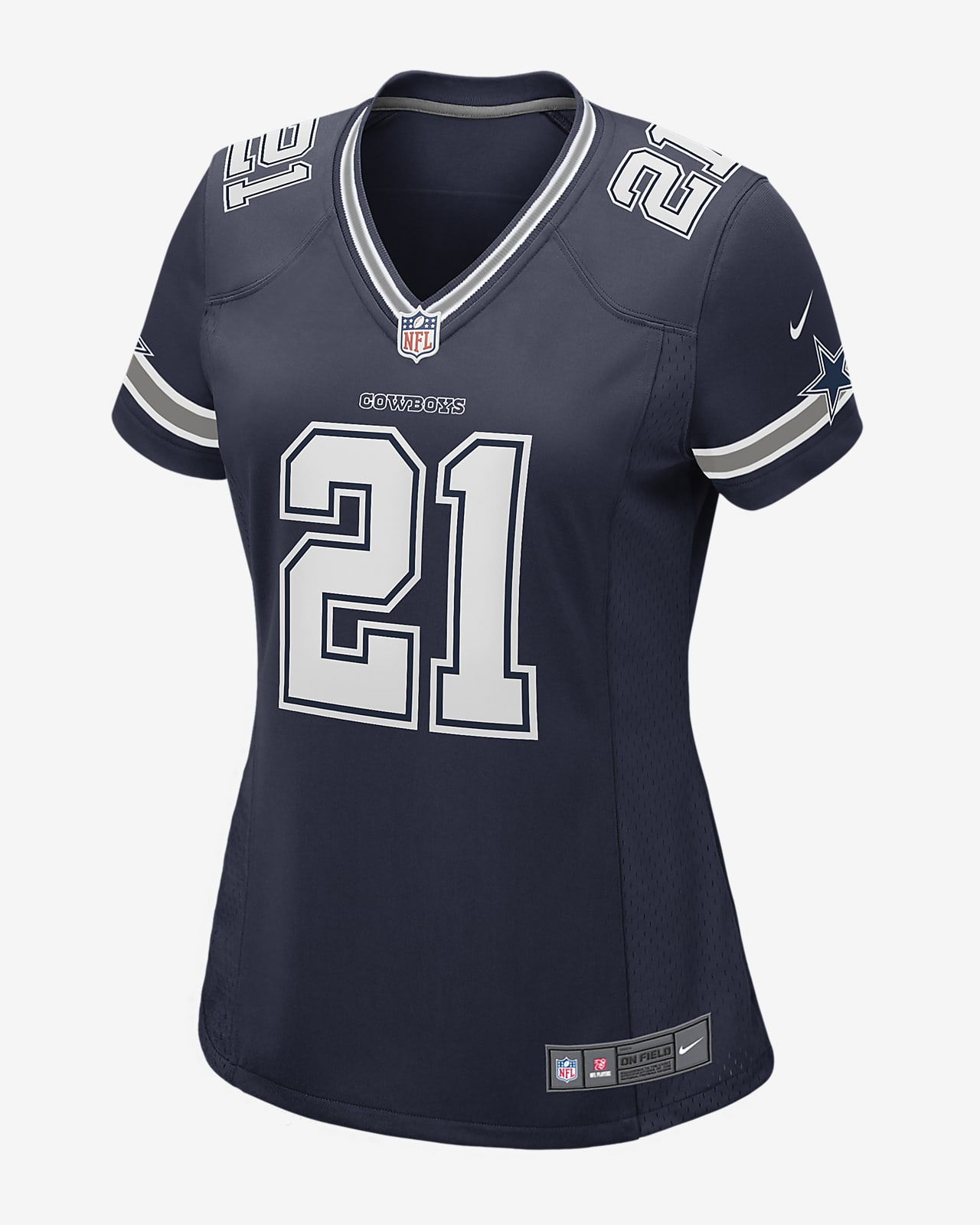 NFL Dallas Cowboys (Ezekiel Elliott) Women's Game Football Jersey. Nike.com