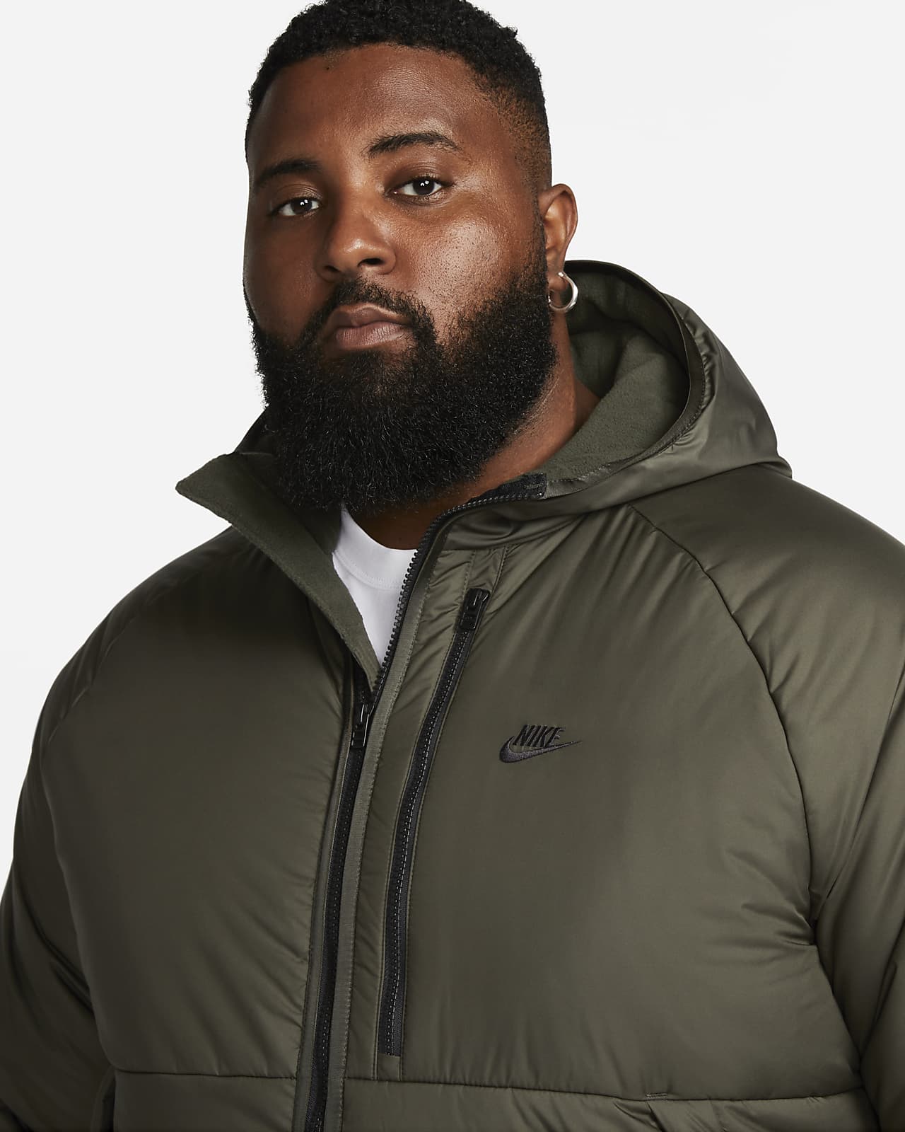 Nike Sportswear Therma-FIT Legacy Men's Hooded Jacket. Nike CZ