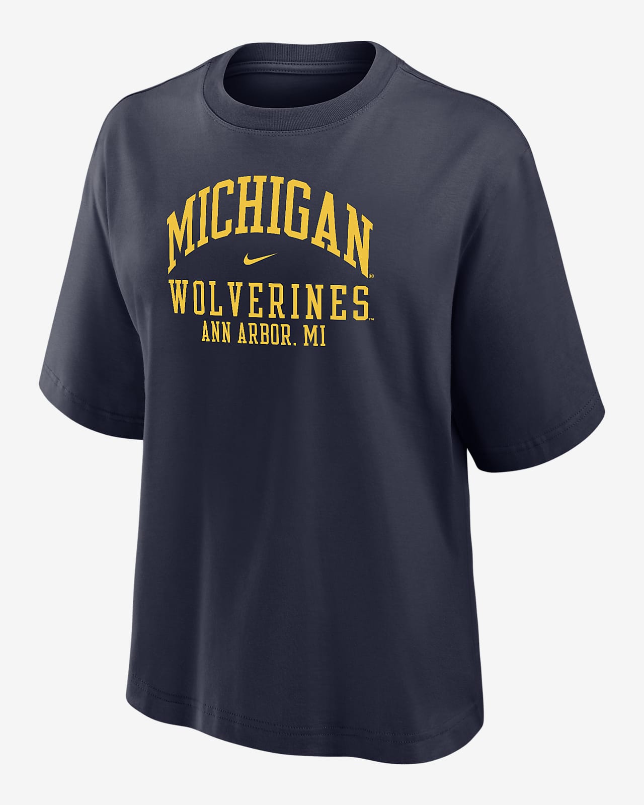 Michigan Women's Nike College Boxy T-Shirt