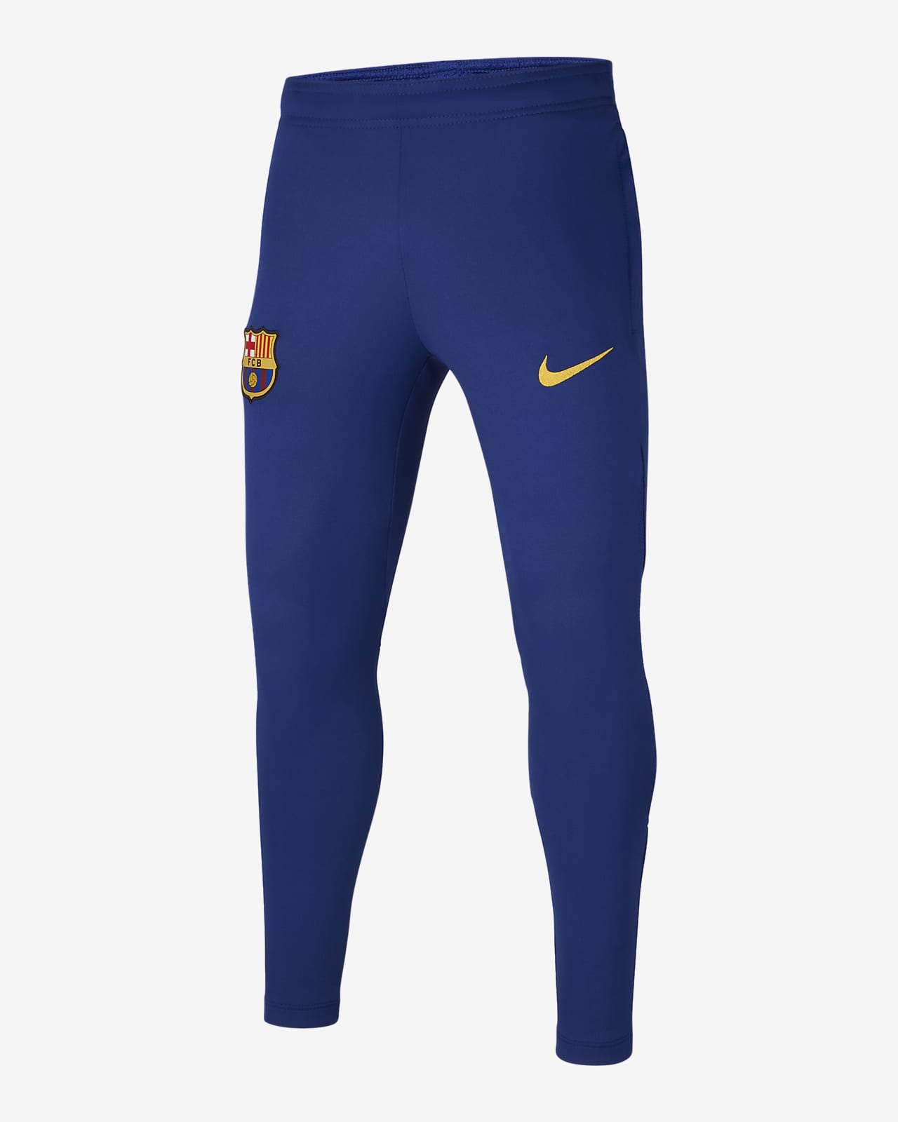 Pantalon de football en maille Nike Dri-FIT FC Barcelona Academy Pro pour Enfant plus âgé
