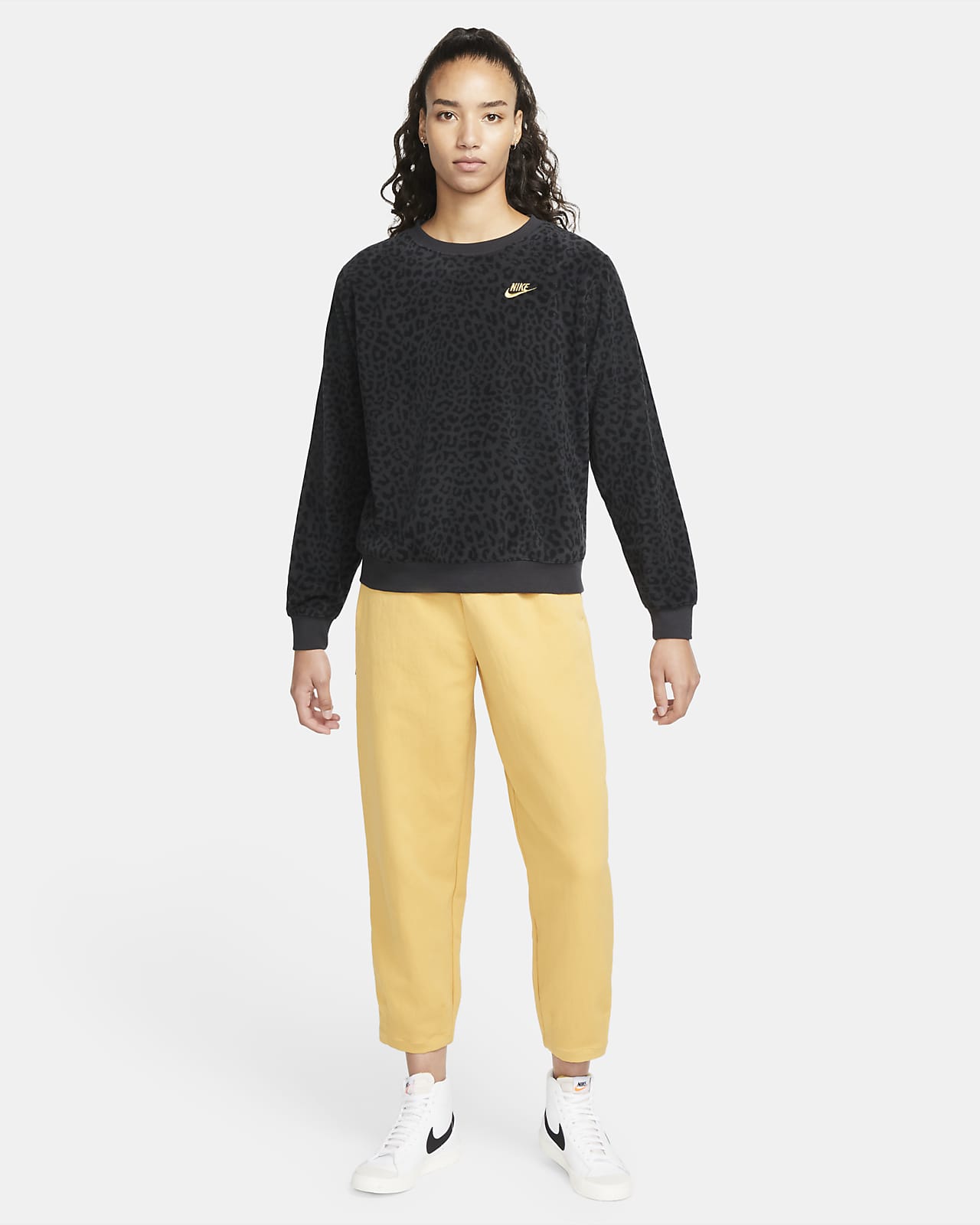 Maglia a girocollo in fleece Nike Sportswear - Donna. Nike CH