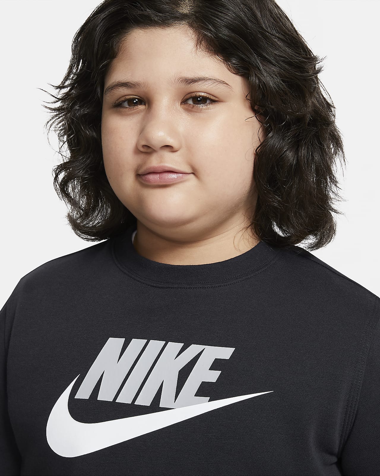 Nike Sportswear Club Fleece Big Kids' (Boys') Crew (Extended Size)