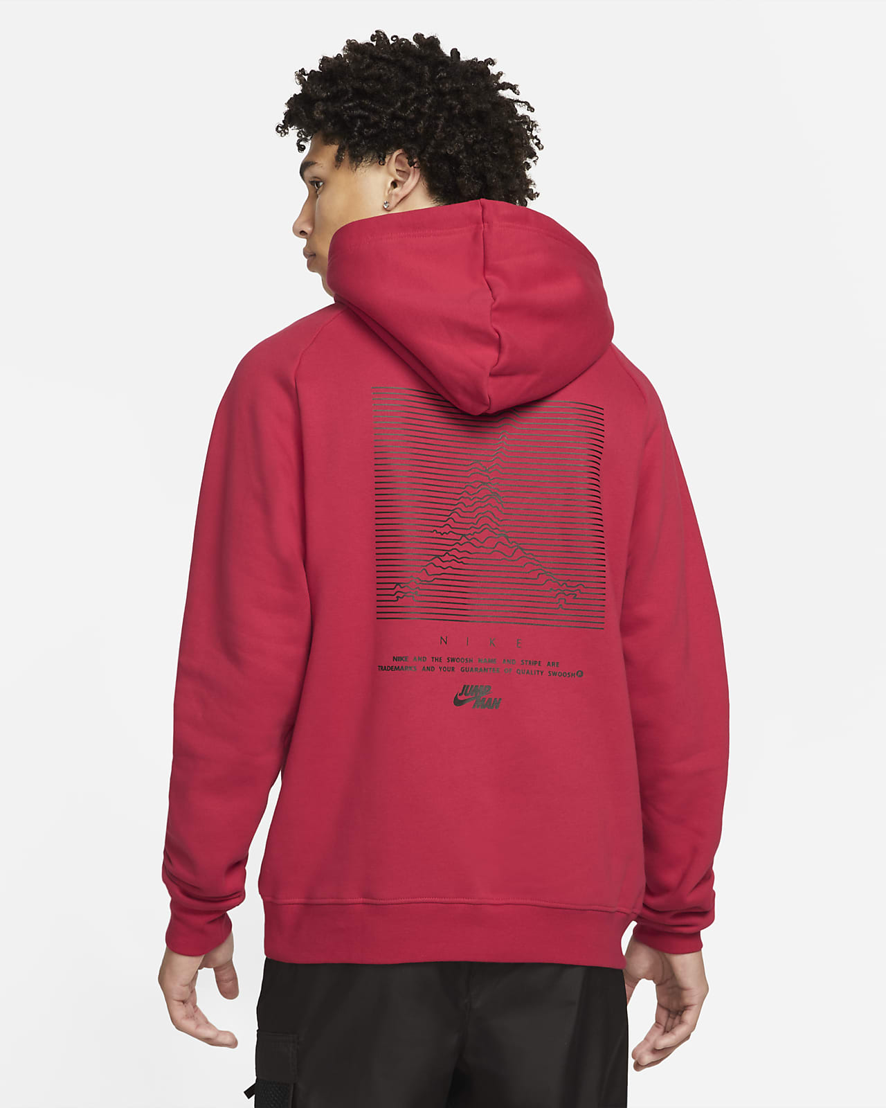 jordan jumpman men's fleece pullover moletom com capuz