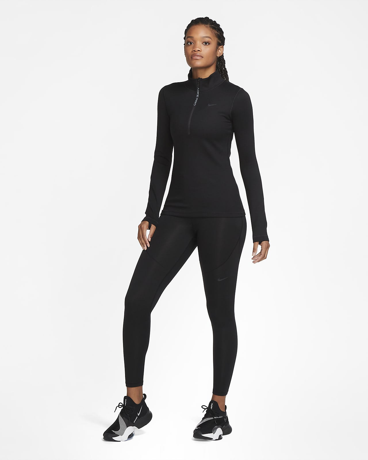 nike pro warm mujer