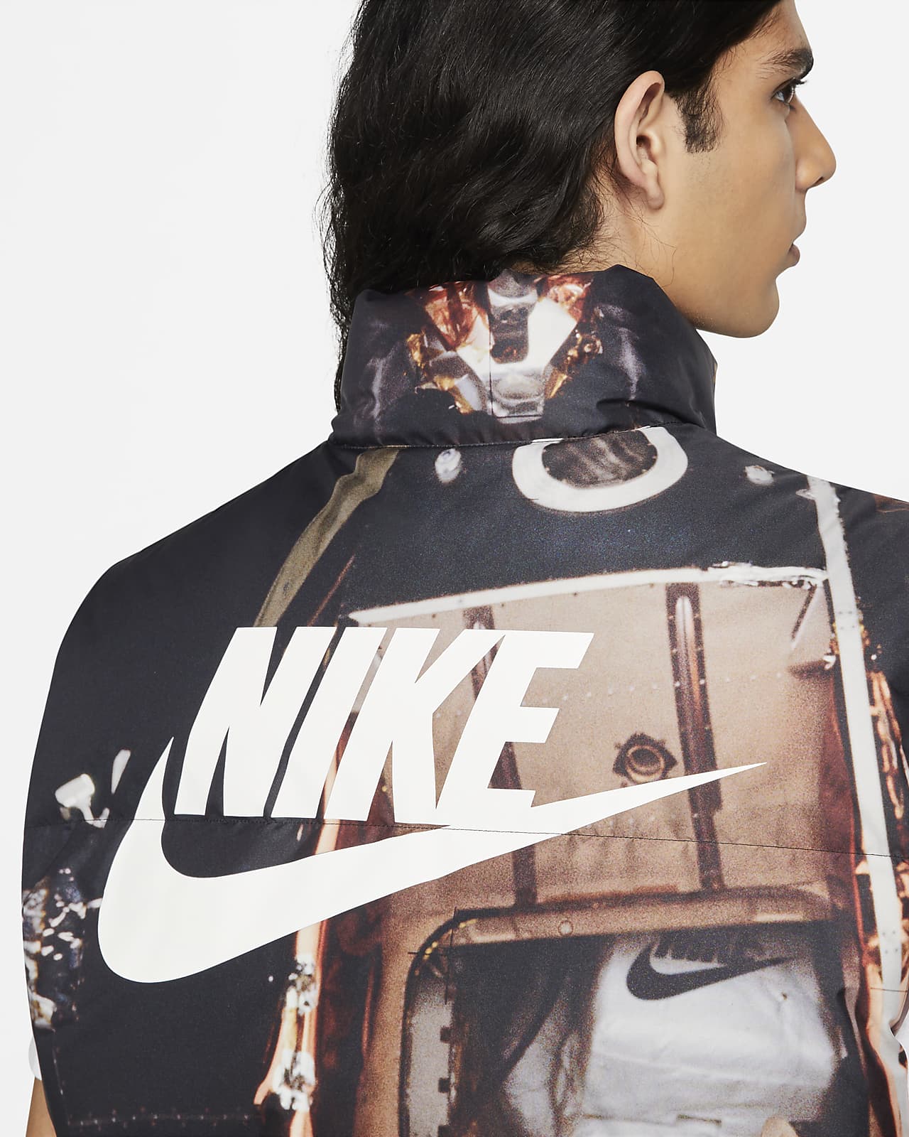 Nike Sportswear Therma-FIT Zero Gravity Bodywarmer van dons voor heren. Nike  BE