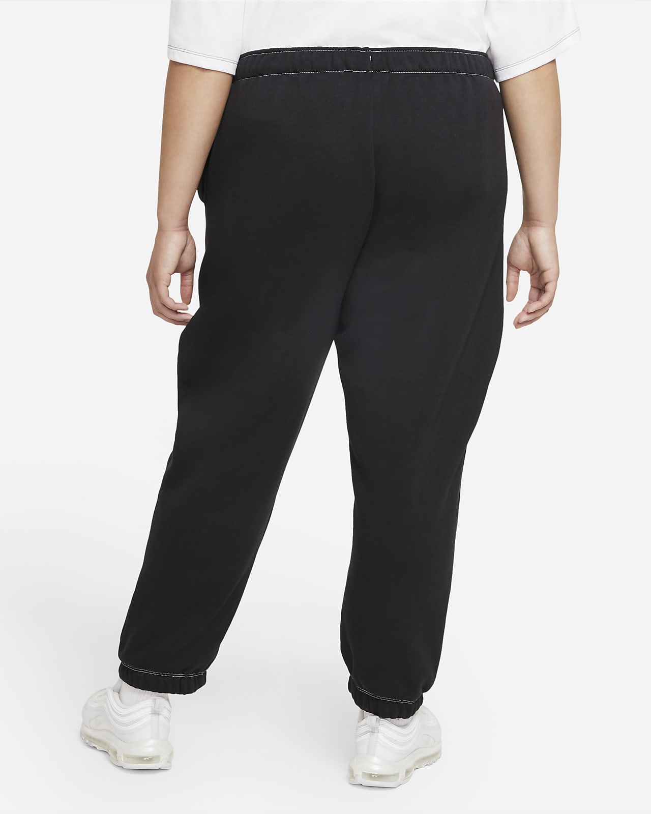 Nike Sportswear Swoosh Women's Easy Fleece Joggers (Plus Size). Nike NZ