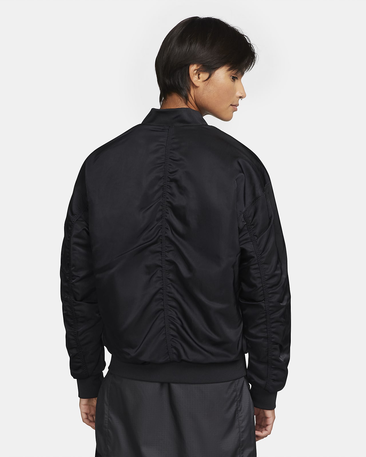 Nike cheap black bomber