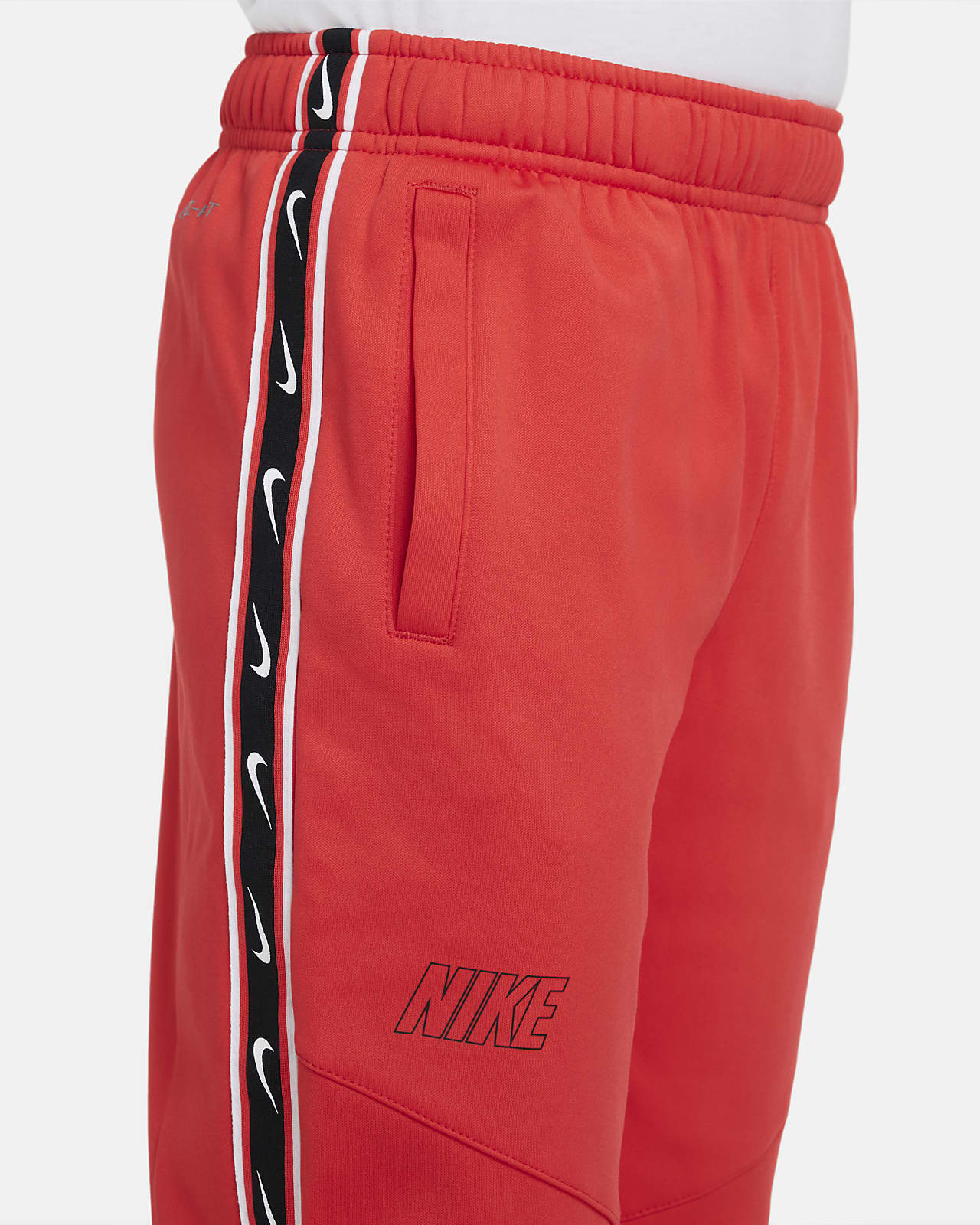 nike black repeat joggers