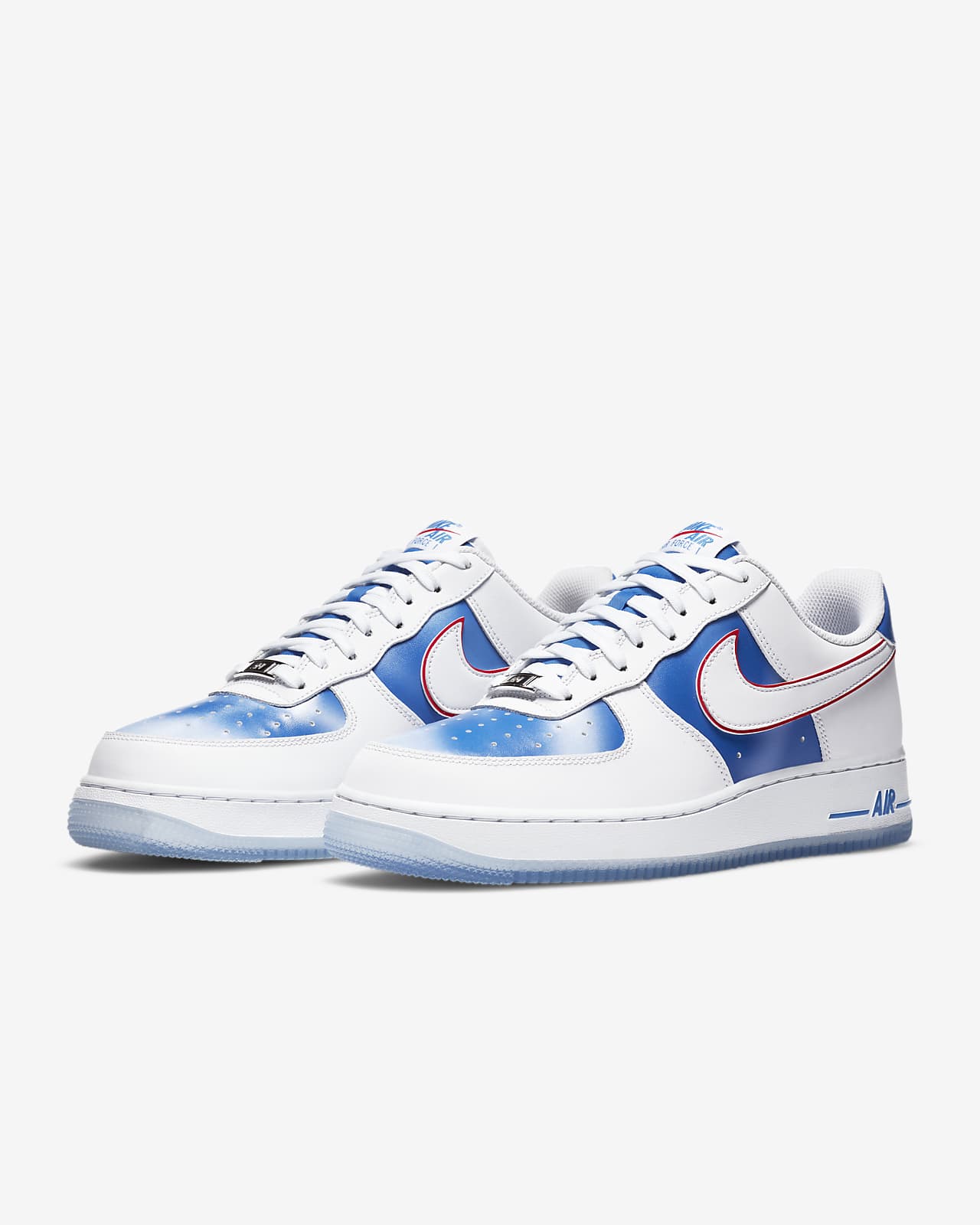 blue nike shoes air force