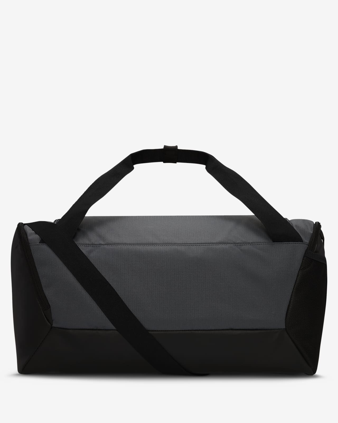NIKE Brasilia Training Duffel Bag, Black/Black/White, X-Small 