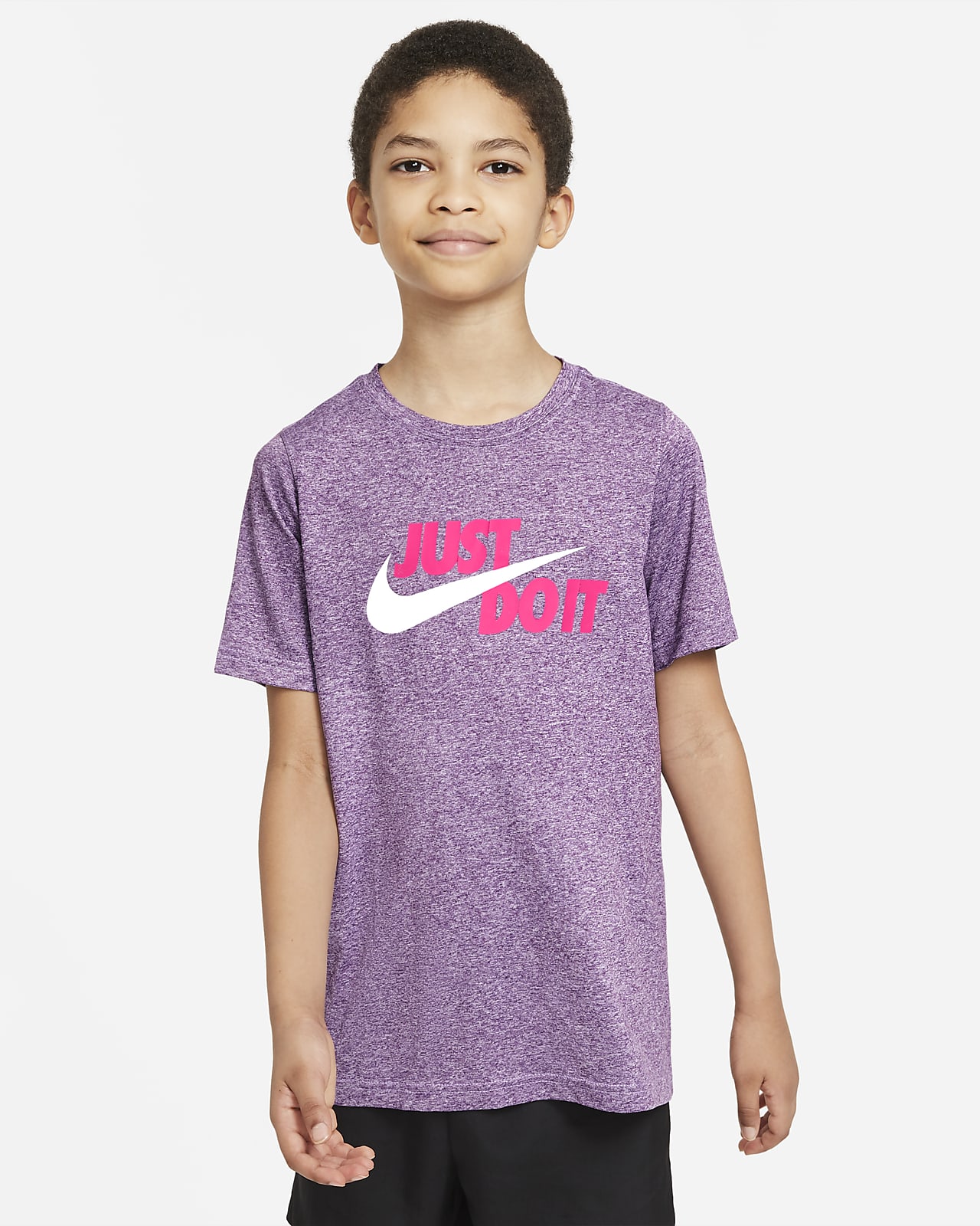 boys purple nike shirt